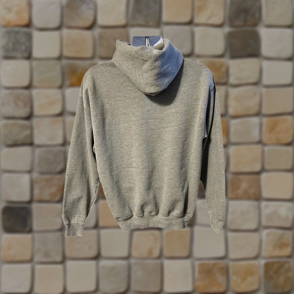 Jerzees VTG Westminster College Baseball Hoodie Men Large Gray Jerzees Super Sweats Pullover Hooded Logo Graphic Print Tas Navy? Size US L / EU 52-54 / 3 - 1 Thumbnail