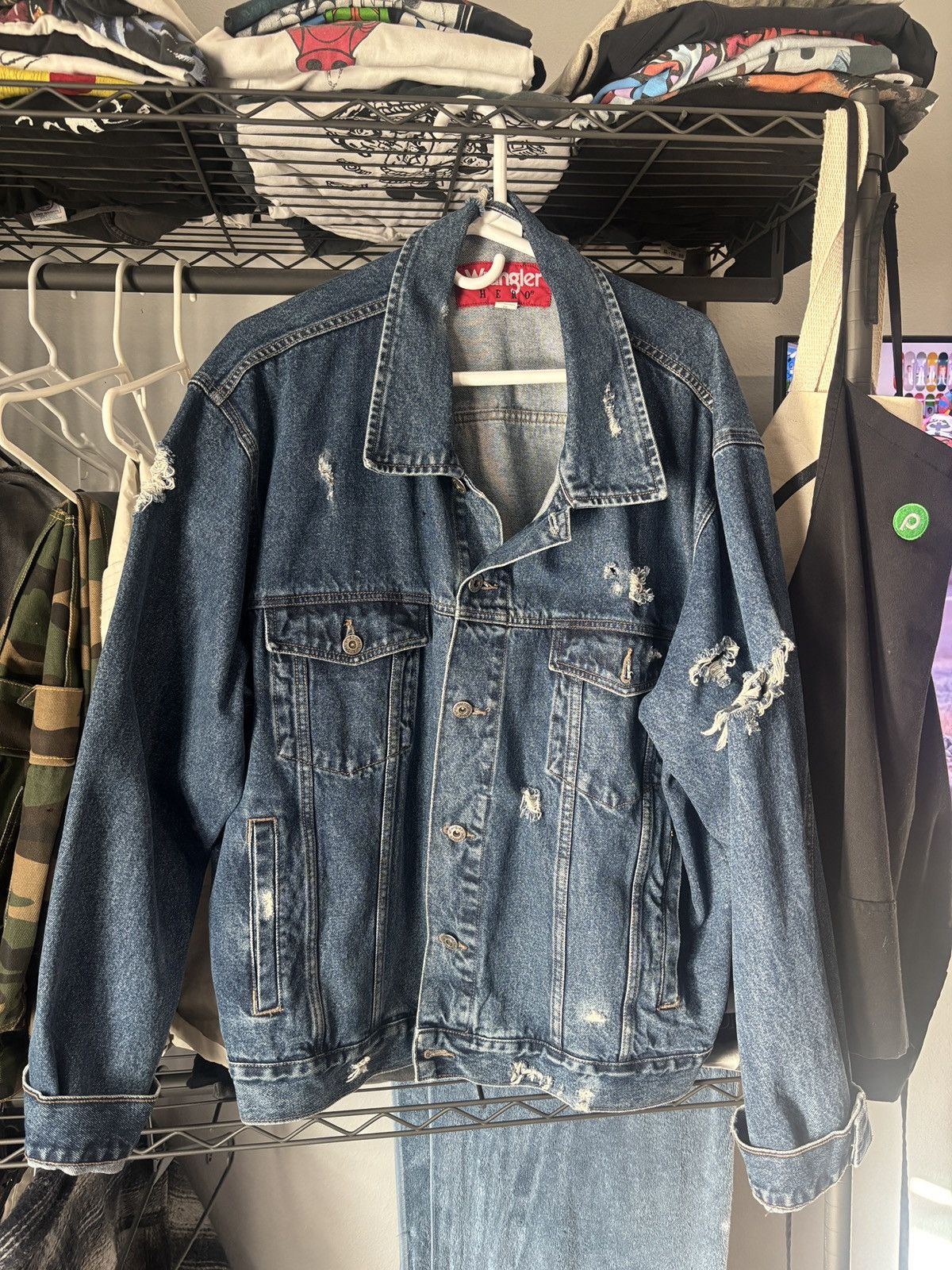 Wrangler Wrangler Denim Jacket Size US XXL / EU 58 / 5 - 1 Thumbnail