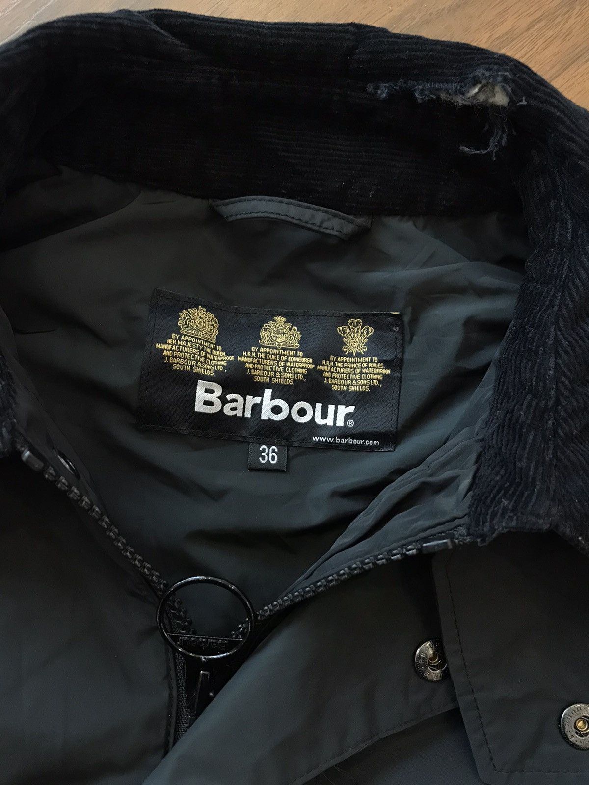 Barbour × Vintage Barbour Classic Beafort Jacket Size XS / US 0-2 / IT 36-38 - 6 Thumbnail