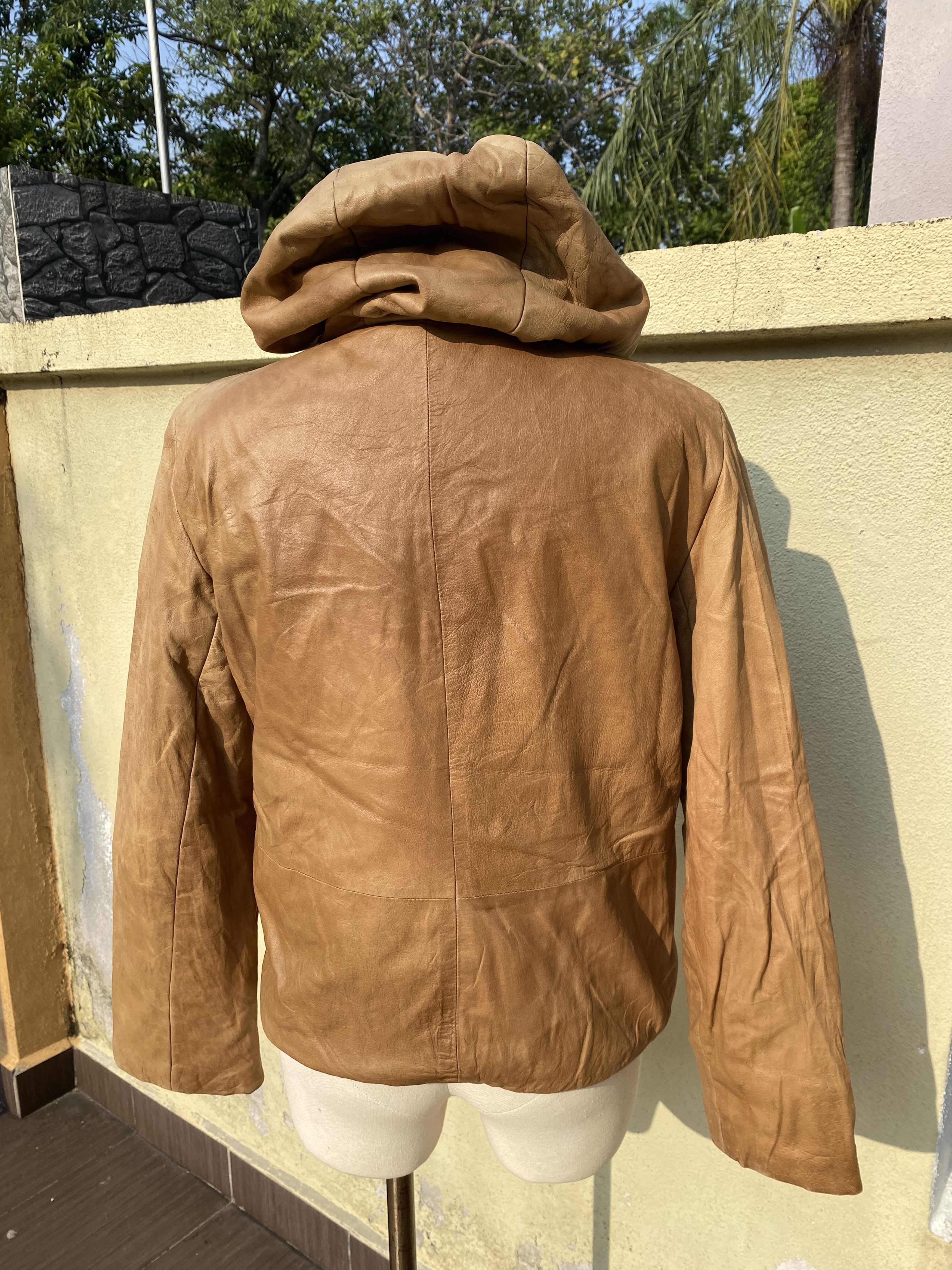 Max Mara × Weekend Max Mara leather jacket Size S / US 4 / IT 40 - 5 Thumbnail