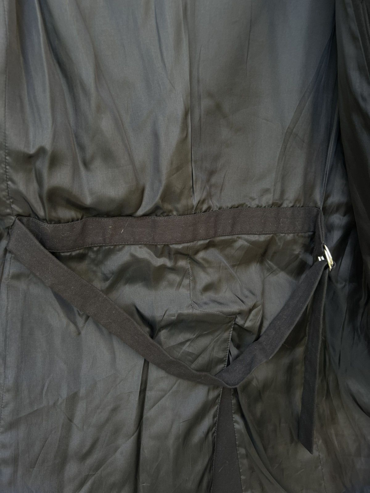 Helmut Lang HELMUT LANG 1999 Black Moleskin Chesterfield Coat Size US S / EU 44-46 / 1 - 4 Thumbnail
