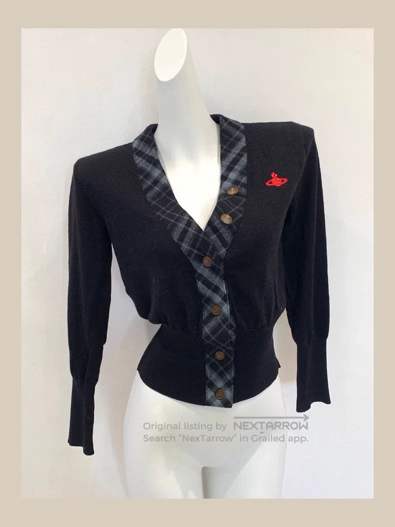 Vivienne Westwood Vivienne Westwood Striped Cardigan, Long Sleeve Cardigan J Size L / US 10 / IT 46 - 7 Thumbnail
