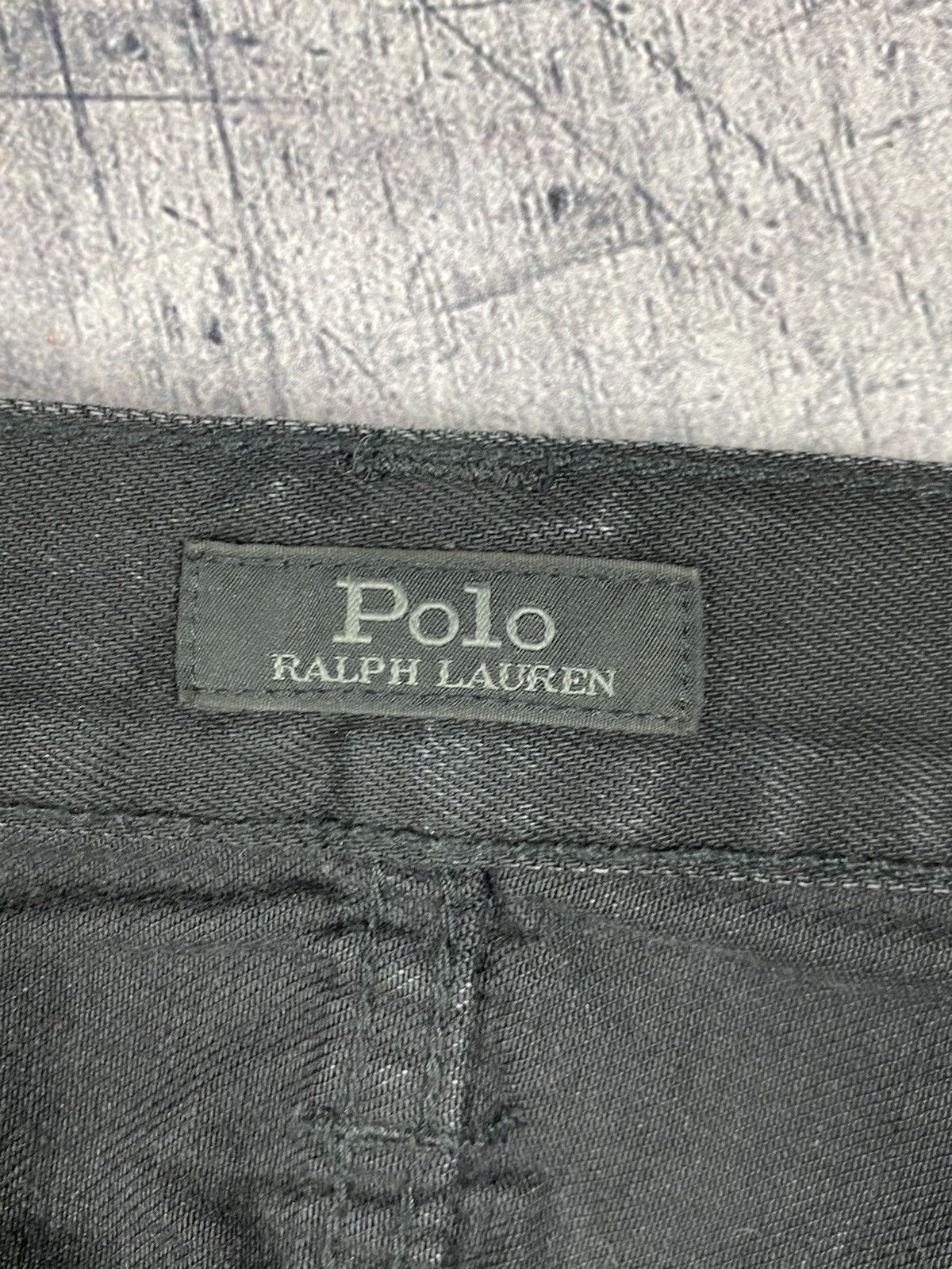 Polo Ralph Lauren × Ralph Lauren Polo Ralph Lauren rare black label biker jeans pants Size 26" / US 2 / IT 38 - 12 Thumbnail