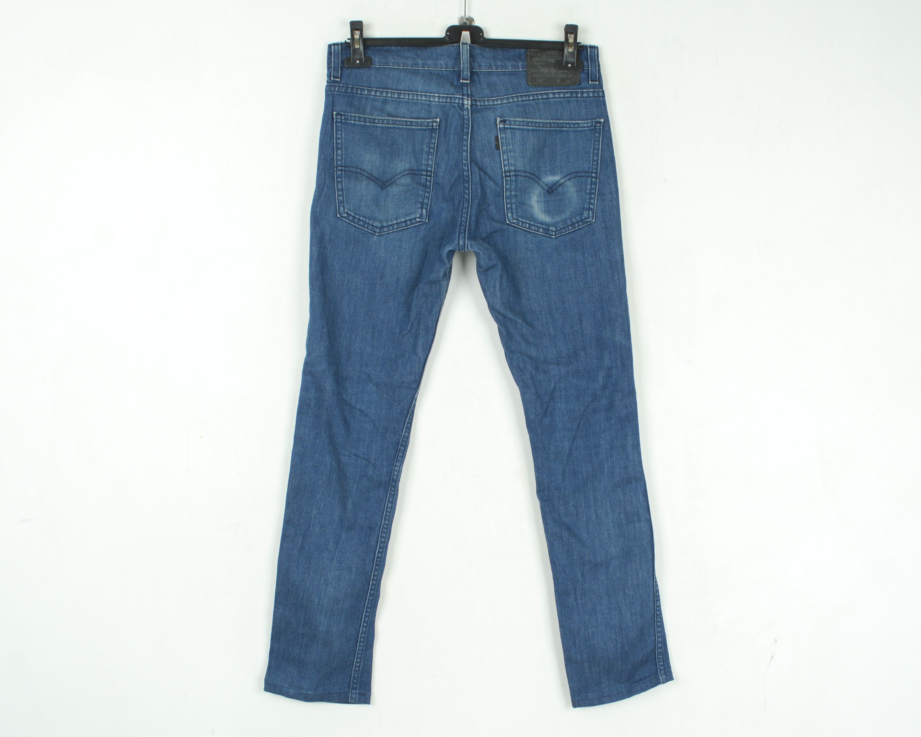 Levi's 510 W32 L32 Jeans Pants Trousers Skinny Zip Fly Casual Size US 32 / EU 48 - 3 Thumbnail