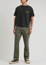 Gallery Dept. o1mle0226 Flying Brain Pocket T-Shirt in Vintage Black Size US S / EU 44-46 / 1 - 4 Thumbnail