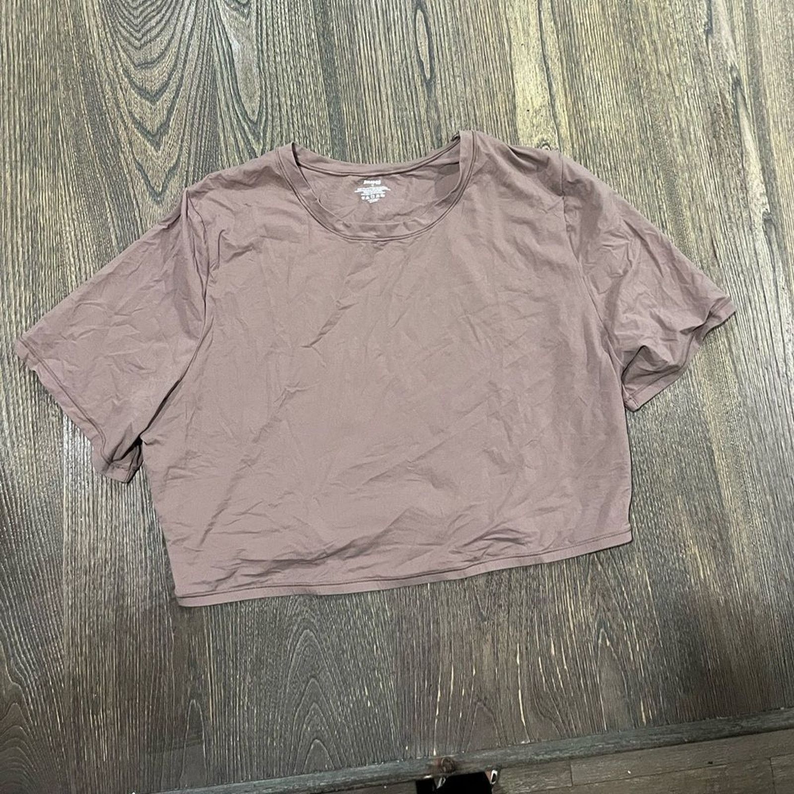SKIMS NWT Skims Fits Everybody Super Cropped T-Shirt Crewneck 4X Size 4XL / US 24-26 - 1 Thumbnail