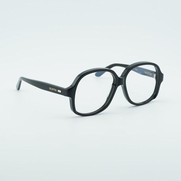 Valentino Valentino VLX-177 177A Eyeglasses Black/Gold 59mm Square Size ONE SIZE - 3 Thumbnail