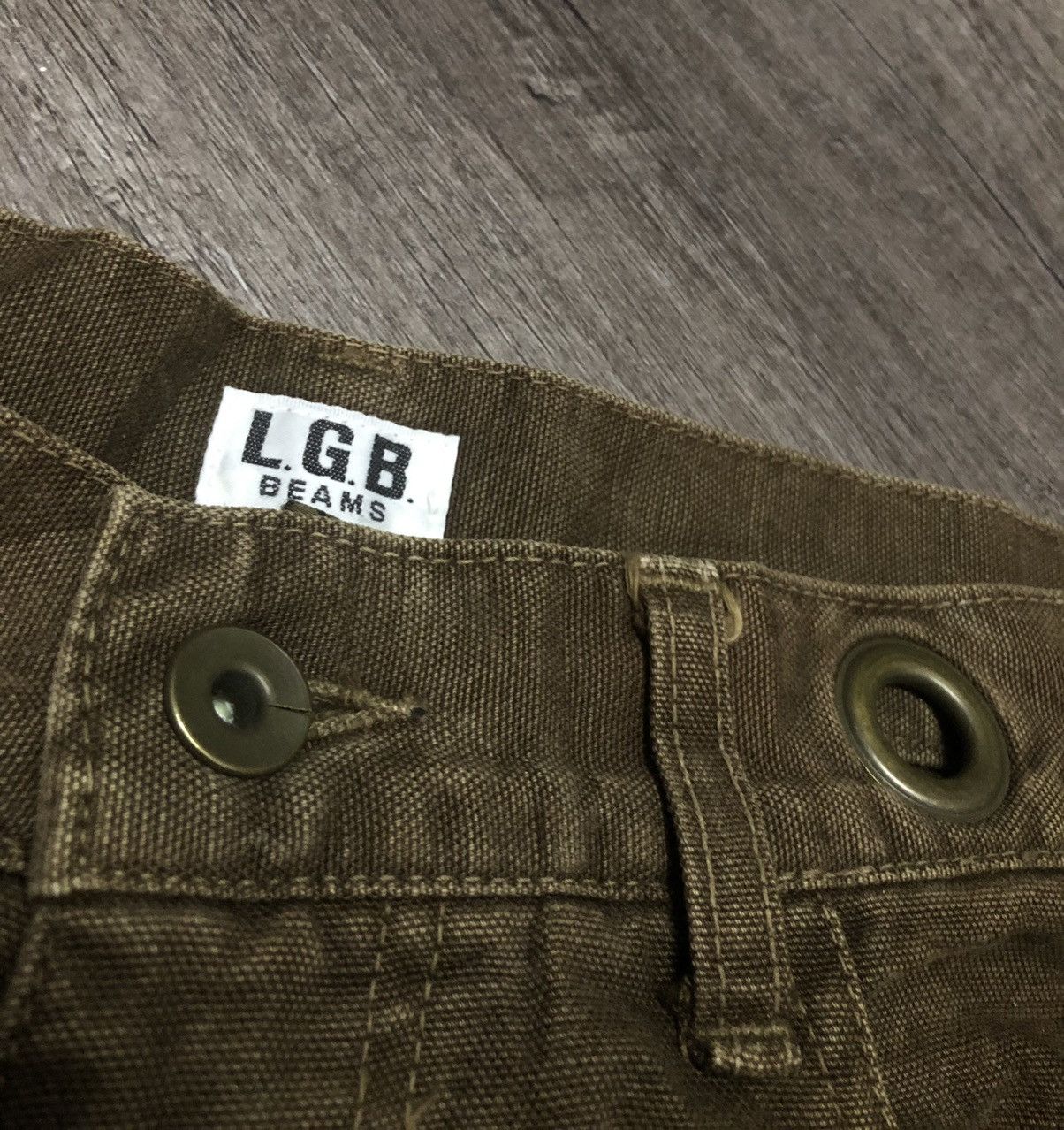 Beams Plus × Le Grande Bleu (L.G.B.) × Vintage VINTAGE MANIAC CORP L.G.B x BEAMS RARE DESIGN UNISEX Size US 30 / EU 46 - 2 Thumbnail