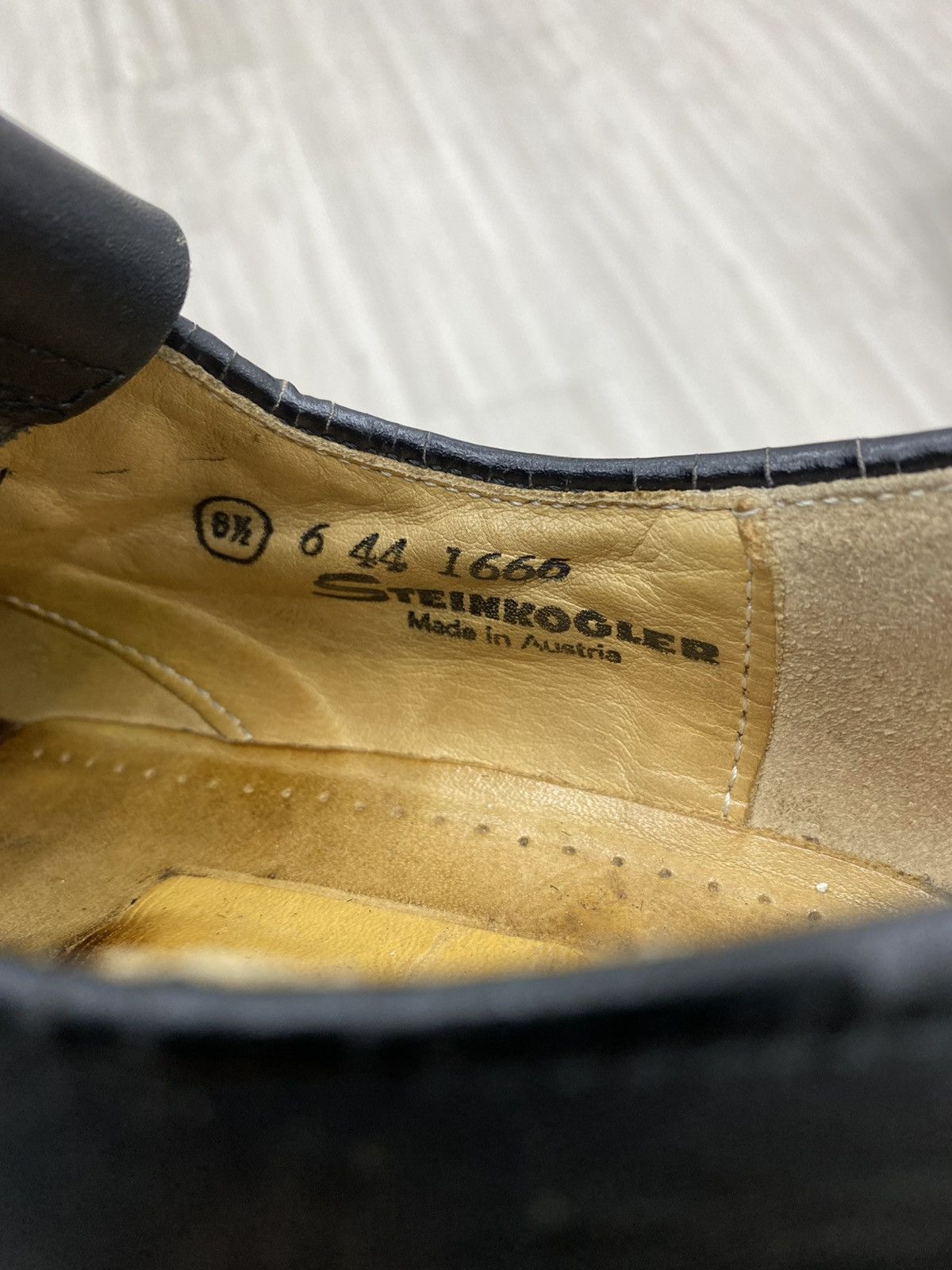 Vintage Vintage steimkogler leather low shoes Size US 8 / EU 41 - 10 Thumbnail