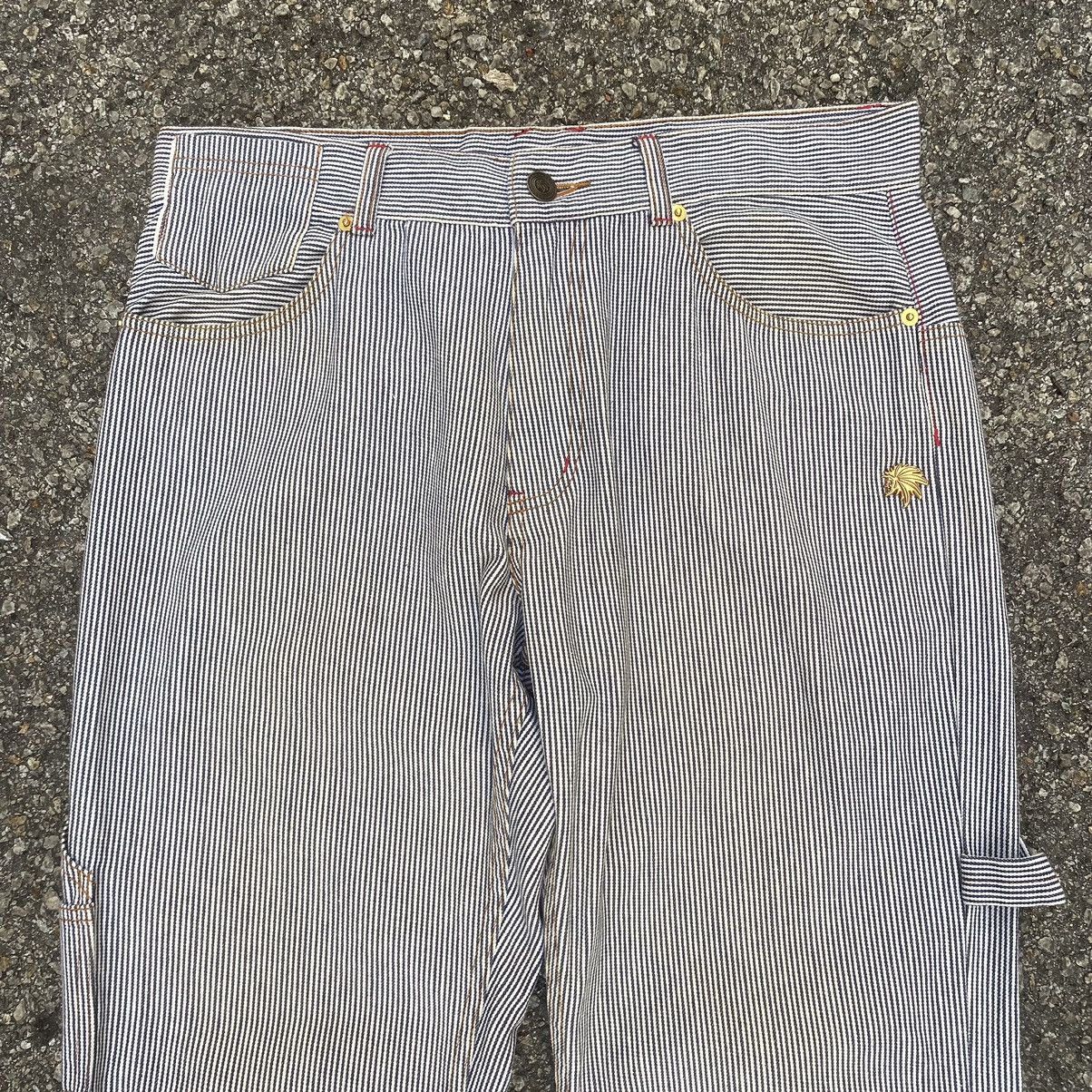 Japanese Brand Mural Buffalo Soldiers Official Wear Hickory Carpenter Pants Size US 31 - 10 Thumbnail