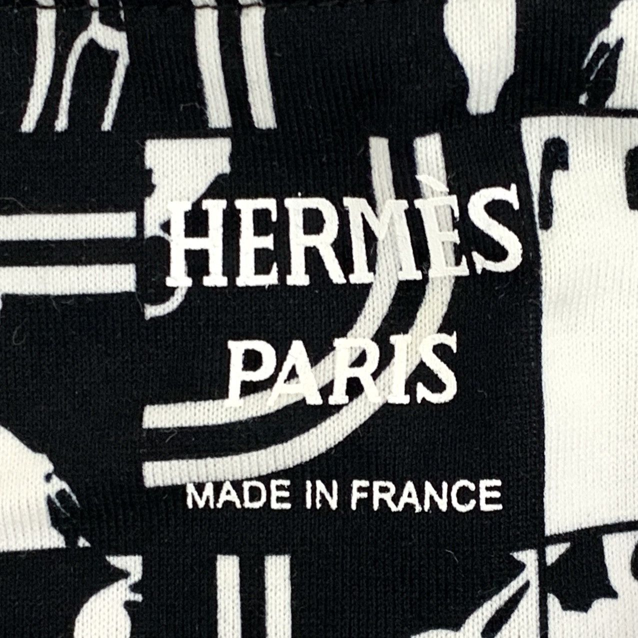 Hermes Hermes Geometric Pattern Printed Short Sleeve T-shirt K26WX Size S / US 4 / IT 40 - 5 Thumbnail