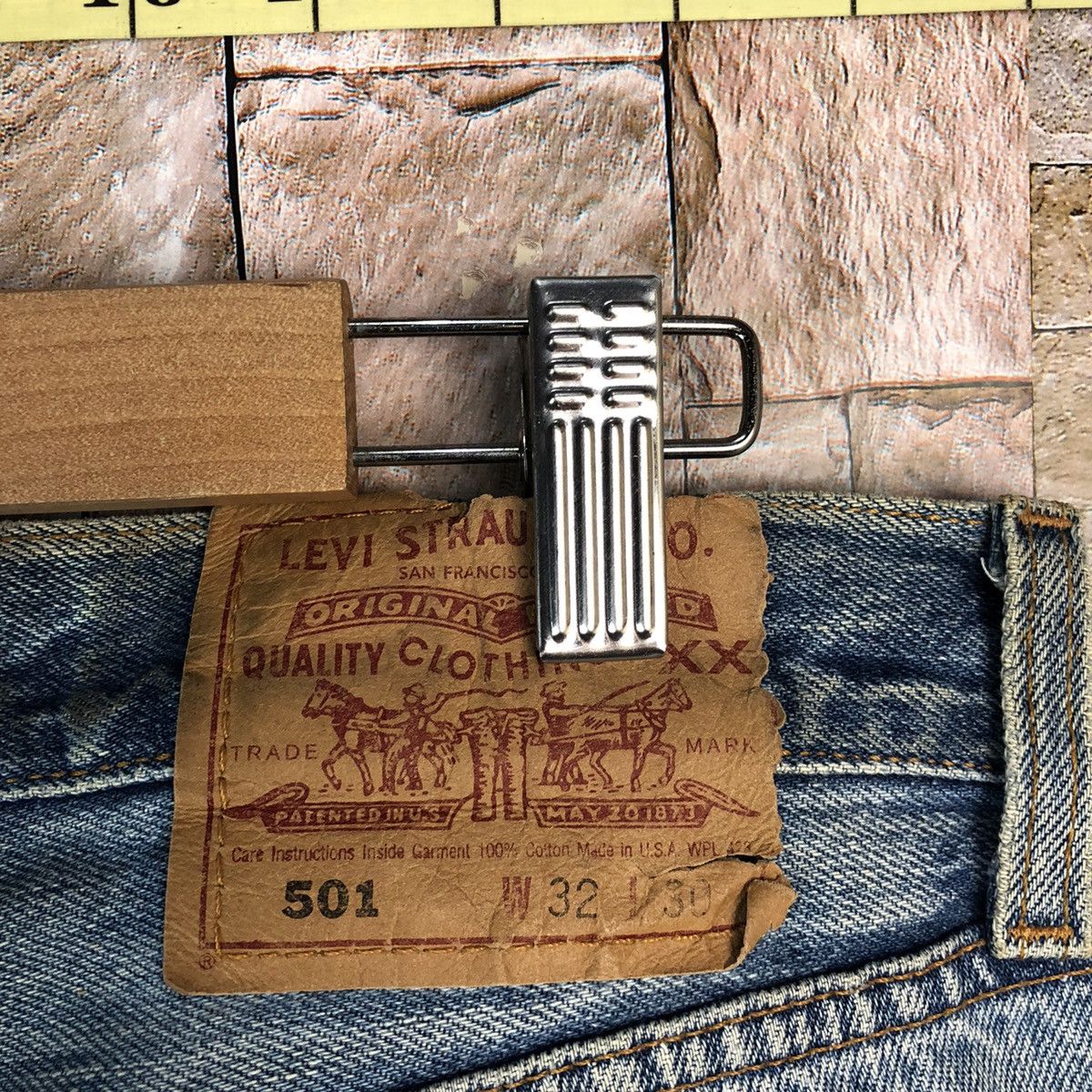 Levi's D 501 Levis patchwork ripped Distressed Denim Pants #A1013 Size US 32 / EU 48 - 21 Thumbnail