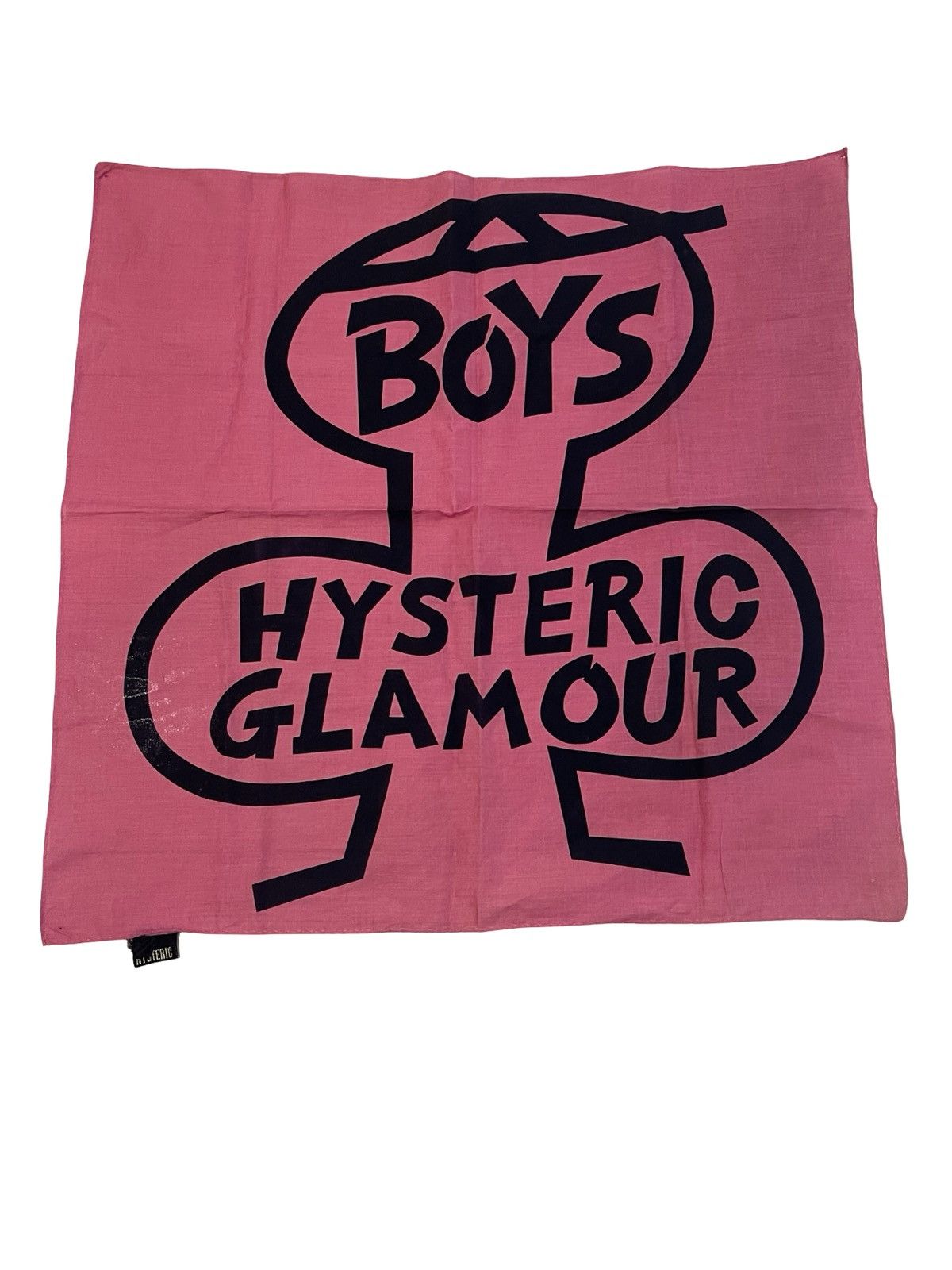 Hysteric Glamour Hysteric Glamour "HG BOYS" Logo Bandana Size ONE SIZE - 1 Thumbnail