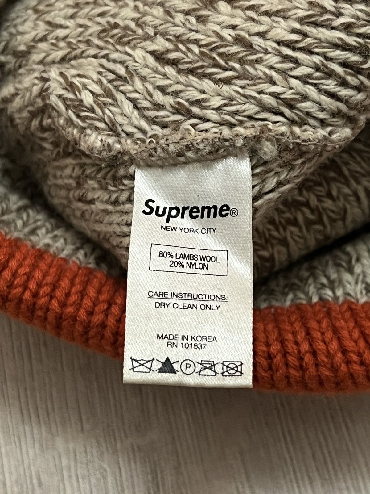 Supreme Supreme New York Beanie Hat Size ONE SIZE - 4 Thumbnail