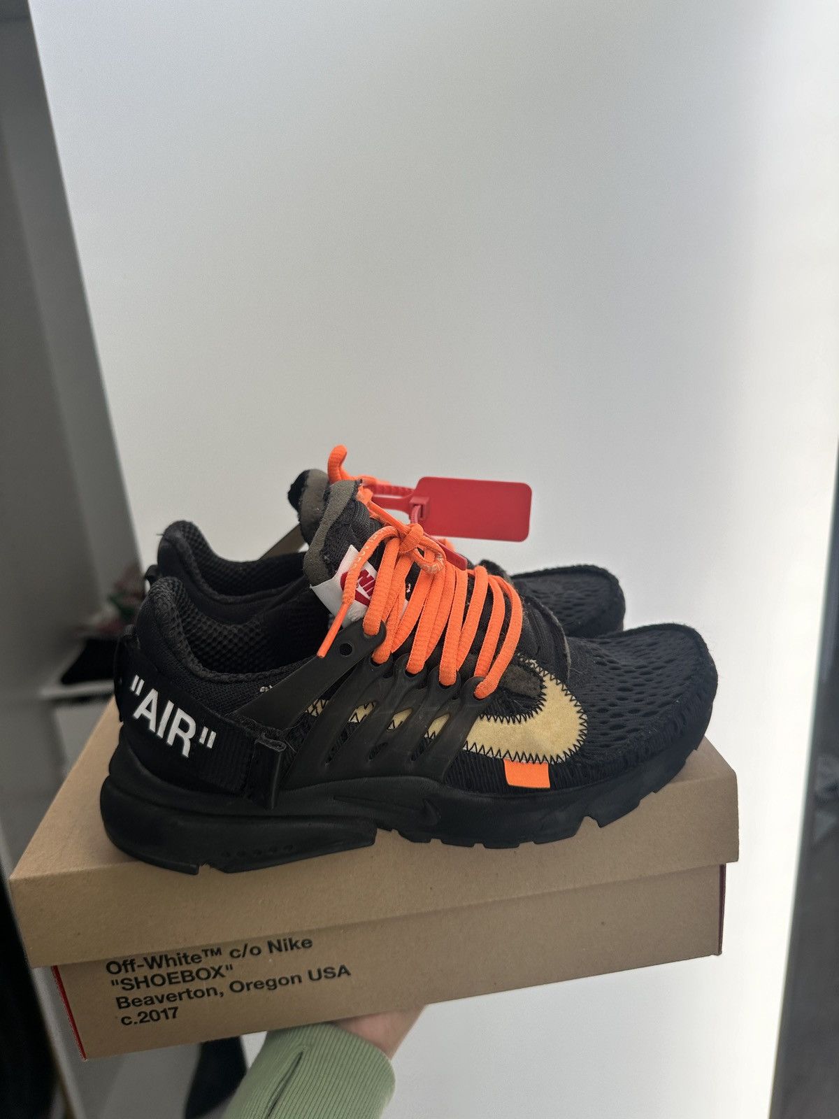 Nike × Off-White OFF WHITE NIKE AIR PRESTO - US 5 Size US 5 / IT 35 - 4 Thumbnail