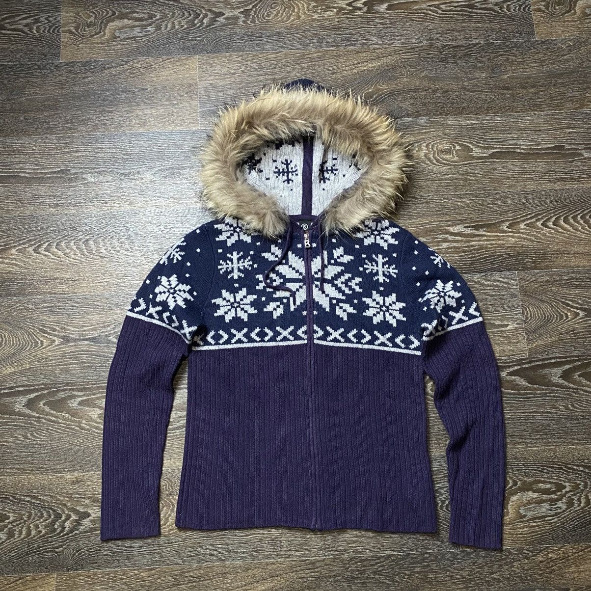 Bogner Y2K Bogner Faux Fur Zip Up Hoodie Cyber Size S/M Size M / US 6-8 / IT 42-44 - 1 Thumbnail