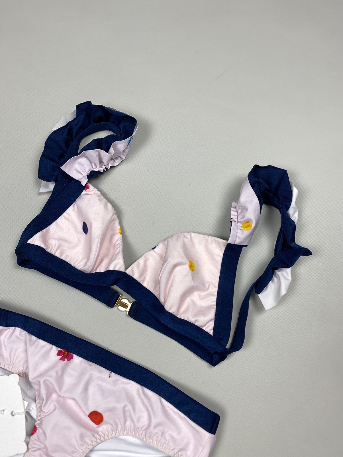 Natasha Zinko BNWT! Natasha Zinko Neoprene Bikini 2 Piece swim suit Size XS / US 0-2 / IT 36-38 - 3 Thumbnail