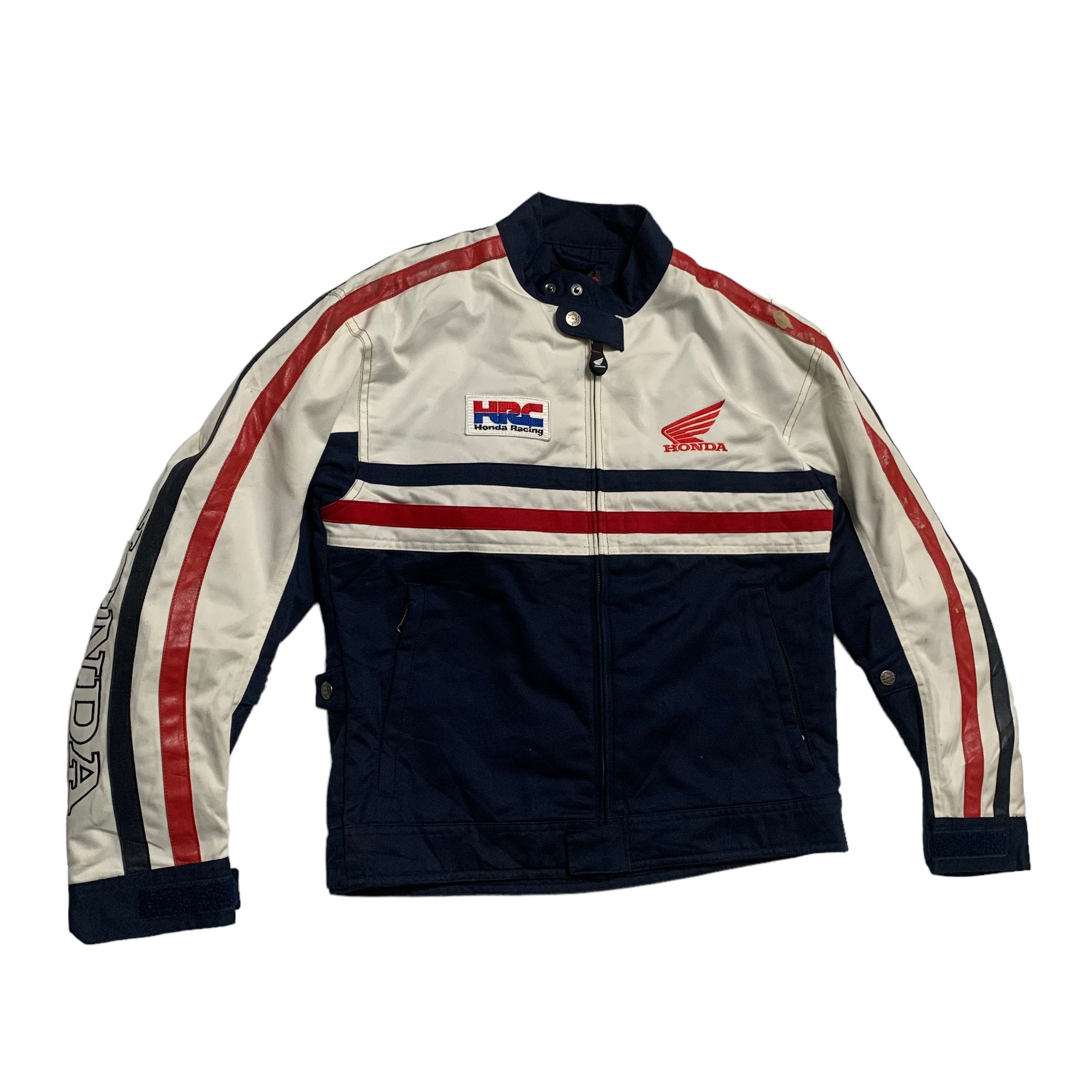 Honda Honda HRC Rothmans Racing Motorcycle Biker Jacket Size US M / EU 48-50 / 2 - 3 Thumbnail