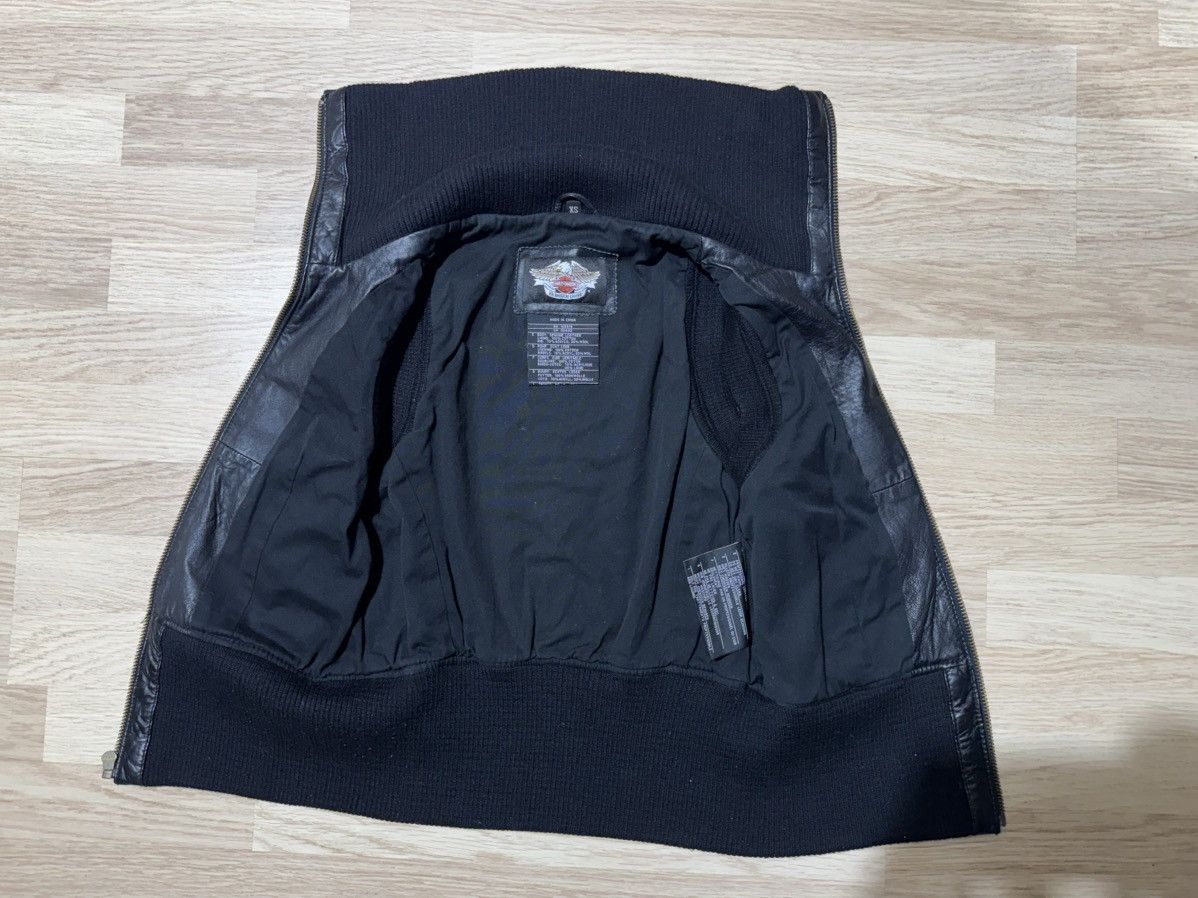 Harley Davidson Harley Davidson Leather vest jacket XS Size XS / US 0-2 / IT 36-38 - 5 Thumbnail