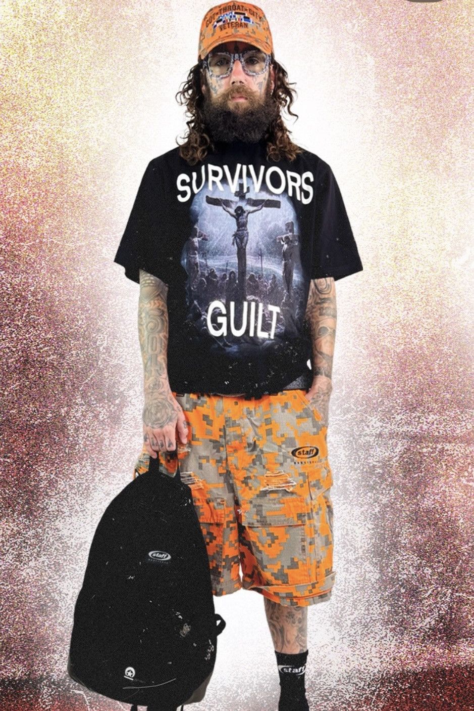 STAFF WORKFORCE STAFF WORKFORCE SELF SACRIFICE SURVIVORS GUILT TEE g59 ftp Size US M / EU 48-50 / 2 - 6 Thumbnail