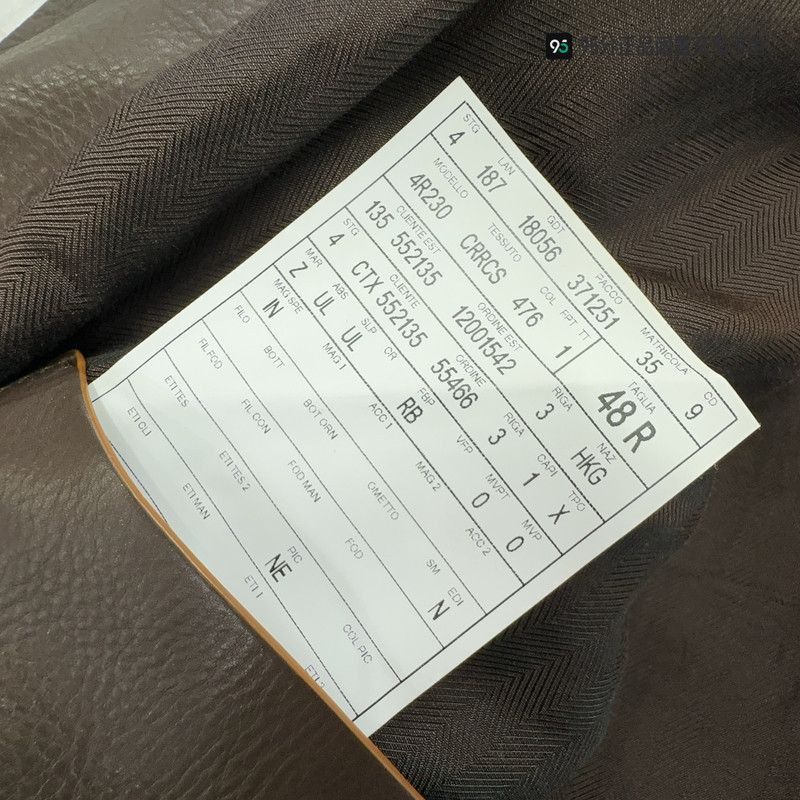 Ermenegildo Zegna Zegna Couture Handcrafted Leather Jacket. Size US M / EU 48-50 / 2 - 3 Thumbnail