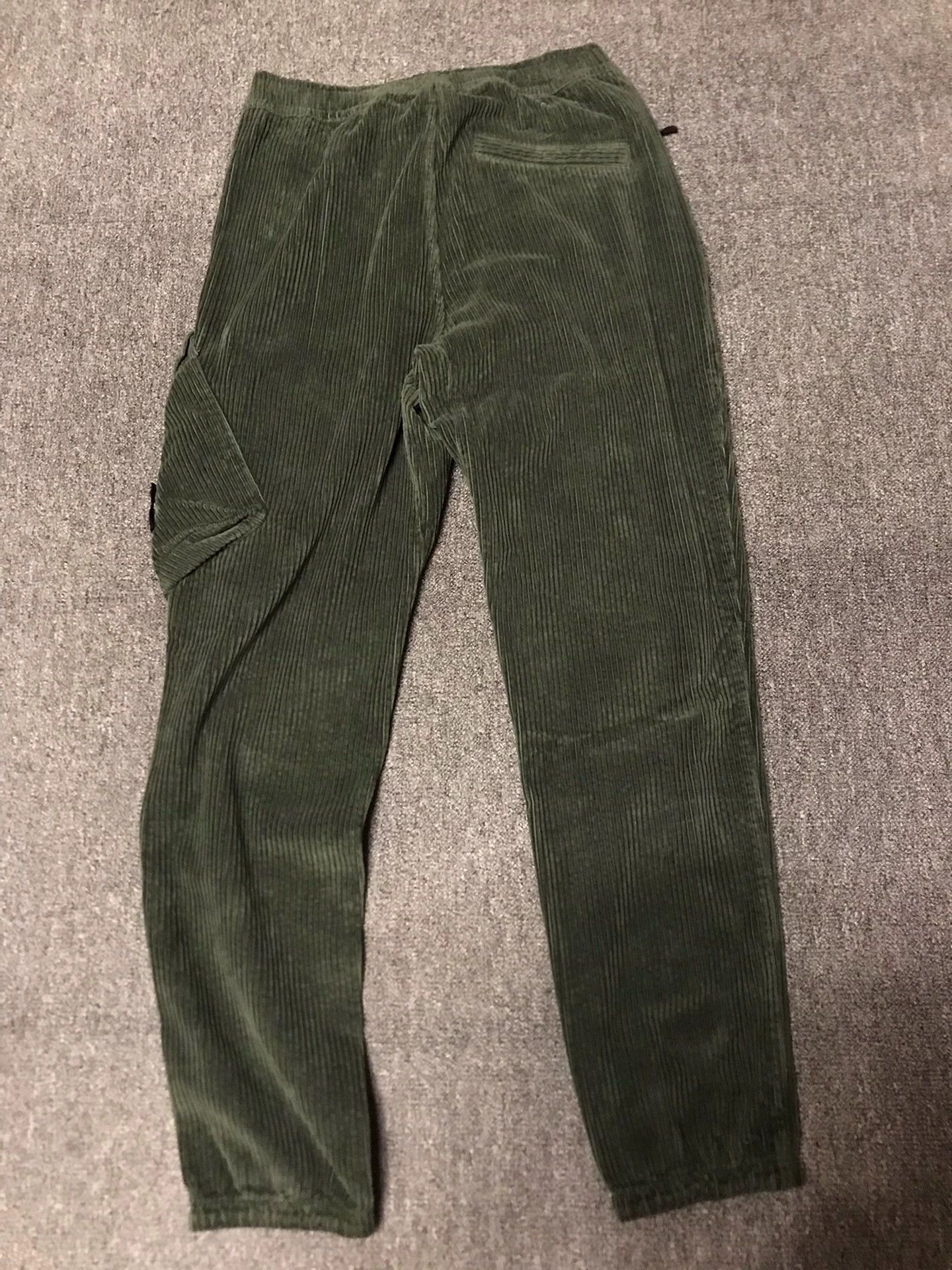 Stone Island Stone Island Corduroy Military Logo Elastic Pants 31 Size US 31 - 2 Thumbnail