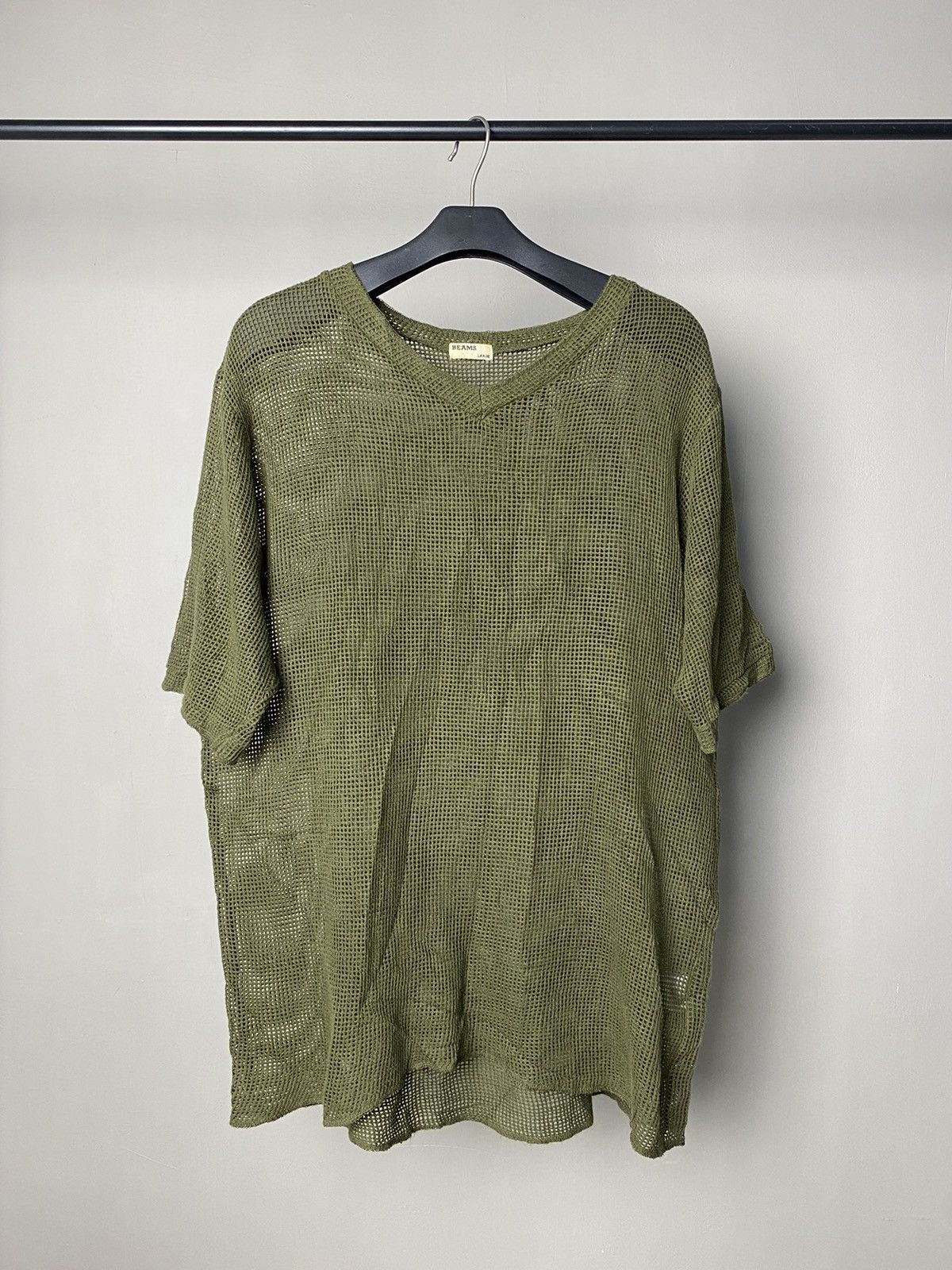 If Six Was Nine × Japanese Brand Vintage Beams Fishnet Tshirt Size US L / EU 52-54 / 3 - 1 Thumbnail