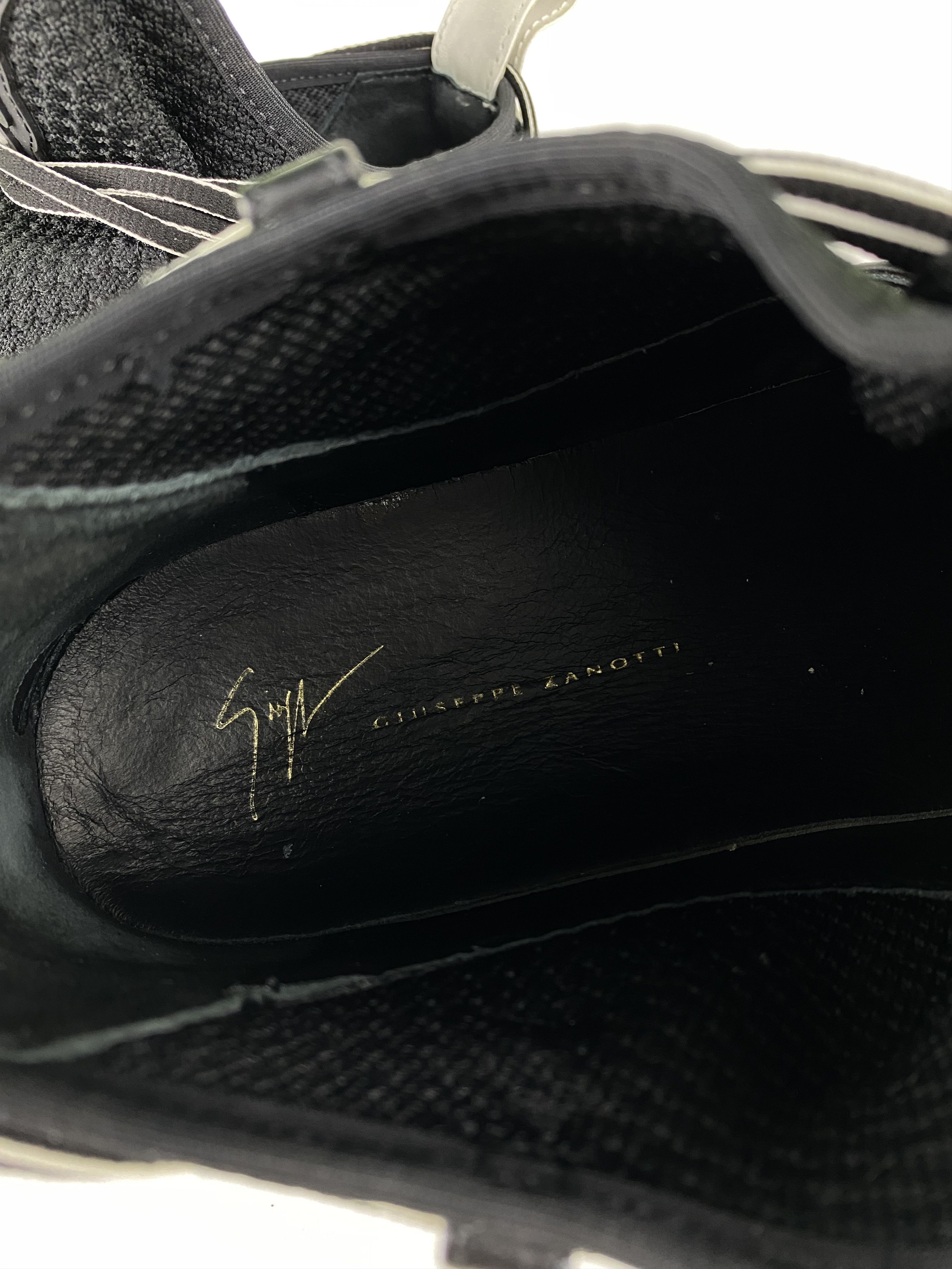 Giuseppe Zanotti Giuseppe Zanotti Hayden Men’s Mid Top Sneakers Black size 43 Size US 10 / EU 43 - 11 Thumbnail