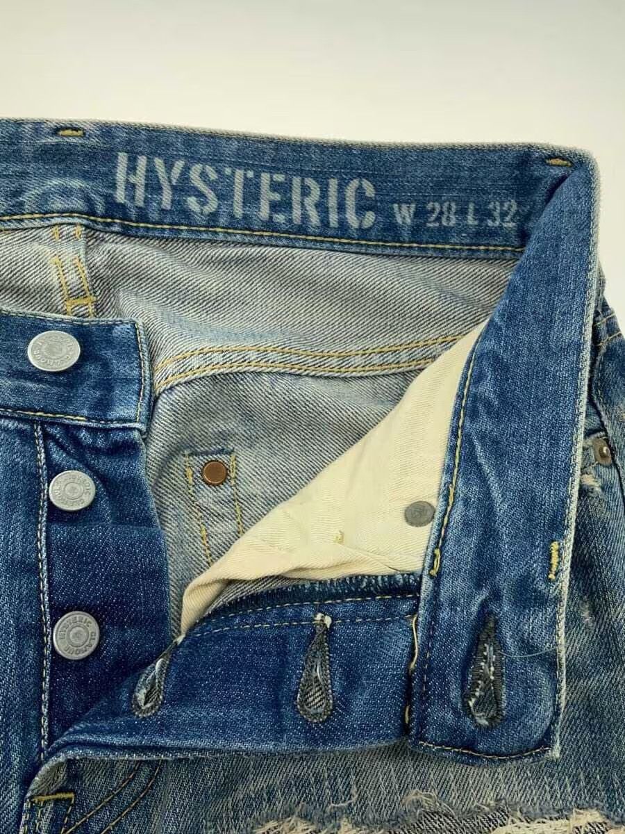 Hysteric Glamour Distressed Repair Denim Jeans Size US 30 / EU 46 - 3 Thumbnail