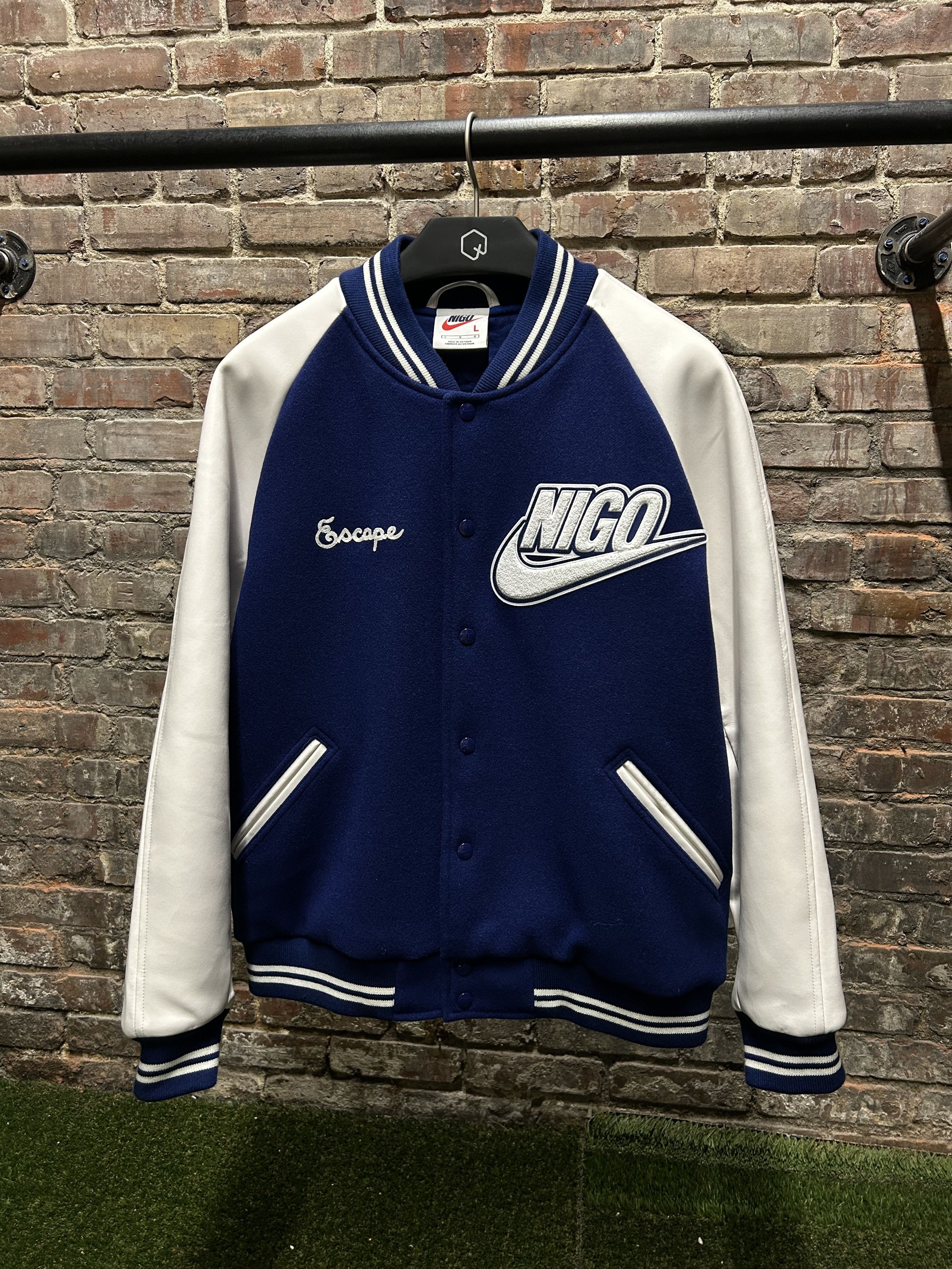 Nigo × Nike NIGO x Nike Varsity Jacket | Grailed Nigo × Nike NIGO x Nike Varsity Jacket | Grailed