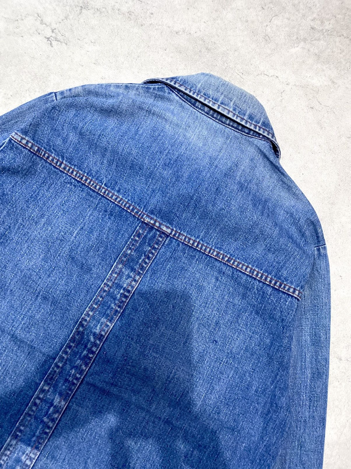 Levi's Vintage 70s Levis Panatela Orange Tab Denim Outershirt Size US M / EU 48-50 / 2 - 9 Thumbnail