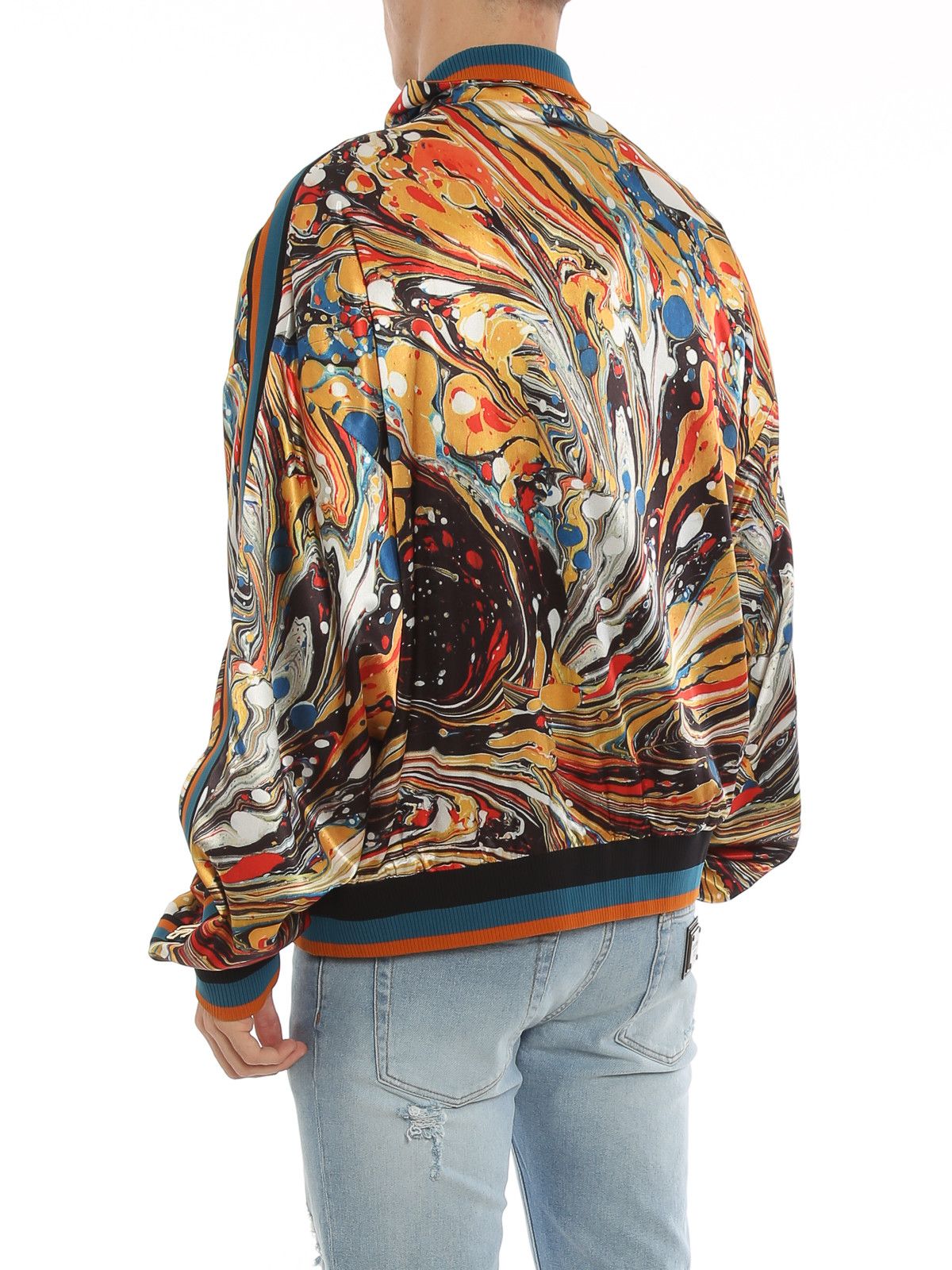 Dolce & Gabbana o1y0125 Bomber Jacket in Multicolor Size US XXL / EU 58 / 5 - 4 Thumbnail