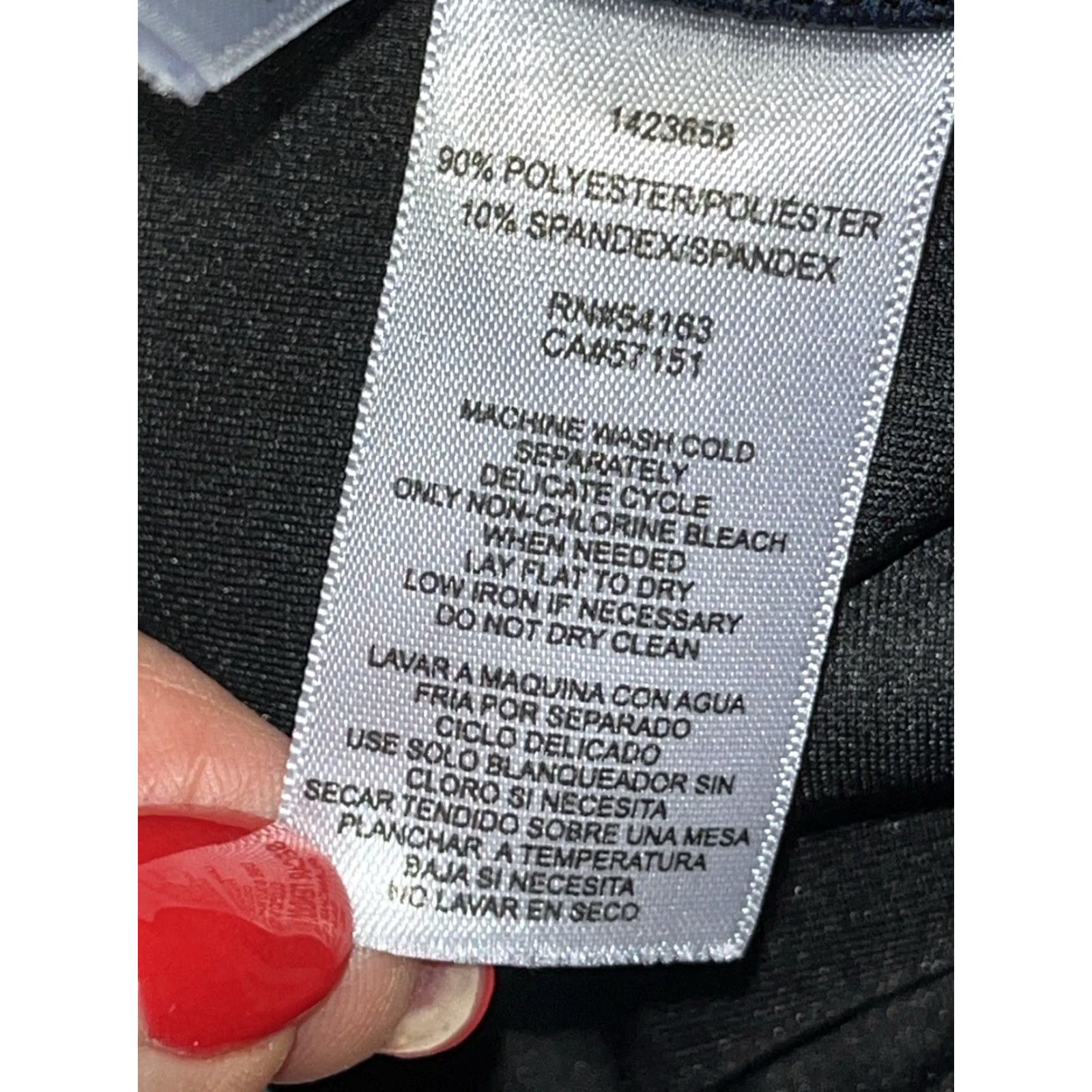Andrew Marc Andrew Marc BLUE PANTS WOMENS LARGE Super Soft Pull On straight Leg Dress Pants Poly Spandex Size 36" / US 14 / IT 50 - 5 Thumbnail