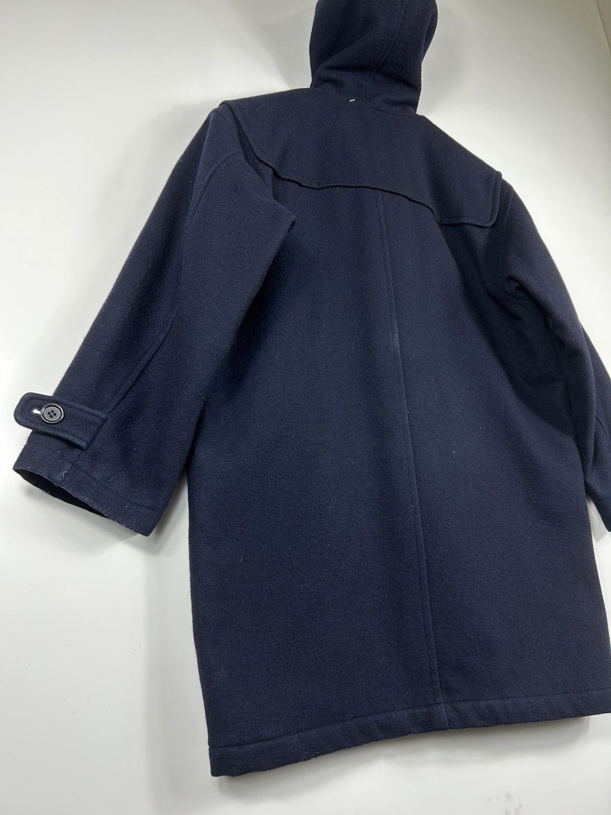 Lacoste × Vintage ⚡️Vintage Lacoste Hooded Wool Duffle Coat Jacket Size US S / EU 44-46 / 1 - 13 Thumbnail