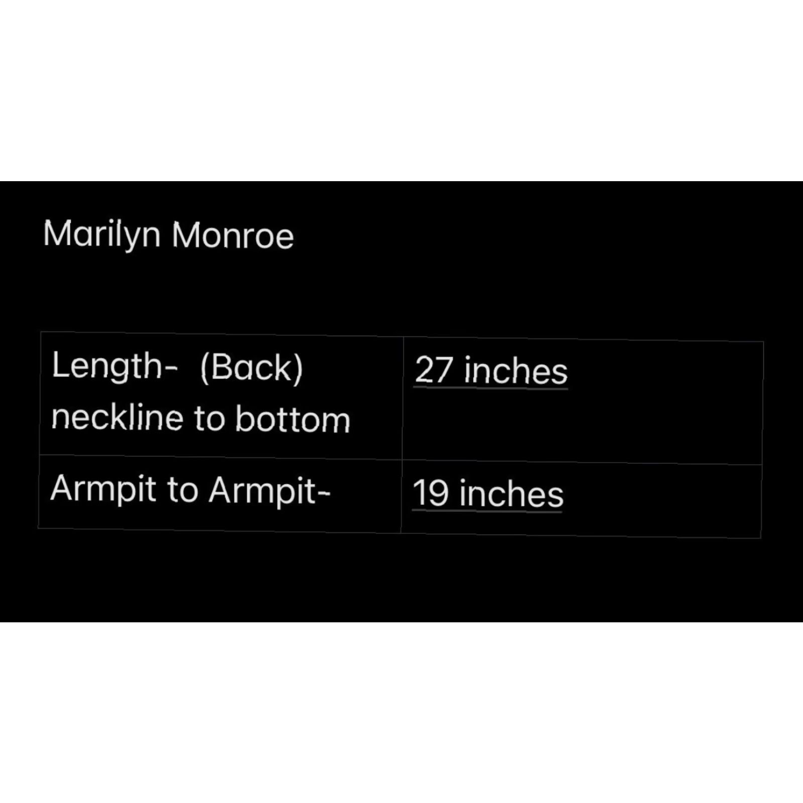 Vintage VINTAGE Marilyn Monroe Shirt - Black T-Shirt - Made in USA - Medium - Single Stitch - Mens - 1995 Size US M / EU 48-50 / 2 - 7 Thumbnail