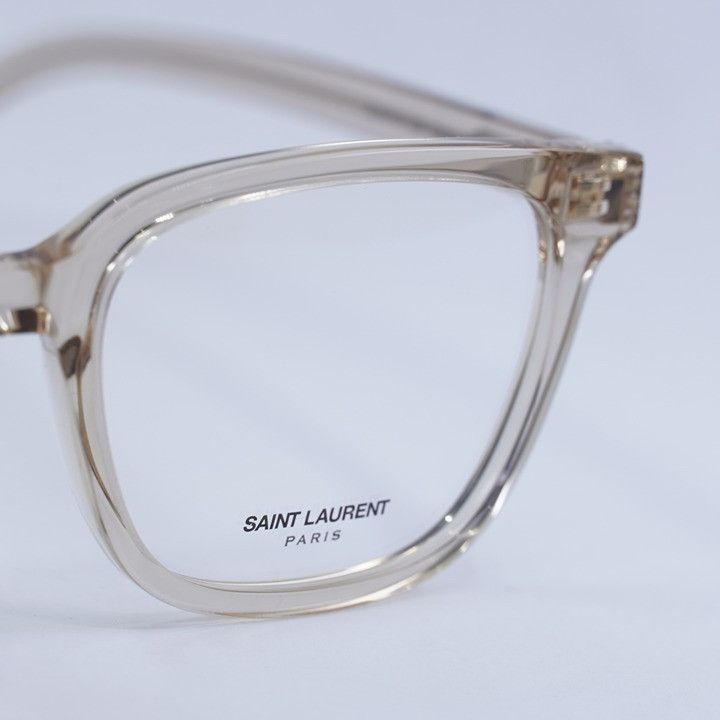 Saint Laurent Paris Saint Laurent SLM110 007 Eyeglasses Transparent Nude 53mm Size ONE SIZE - 3 Thumbnail