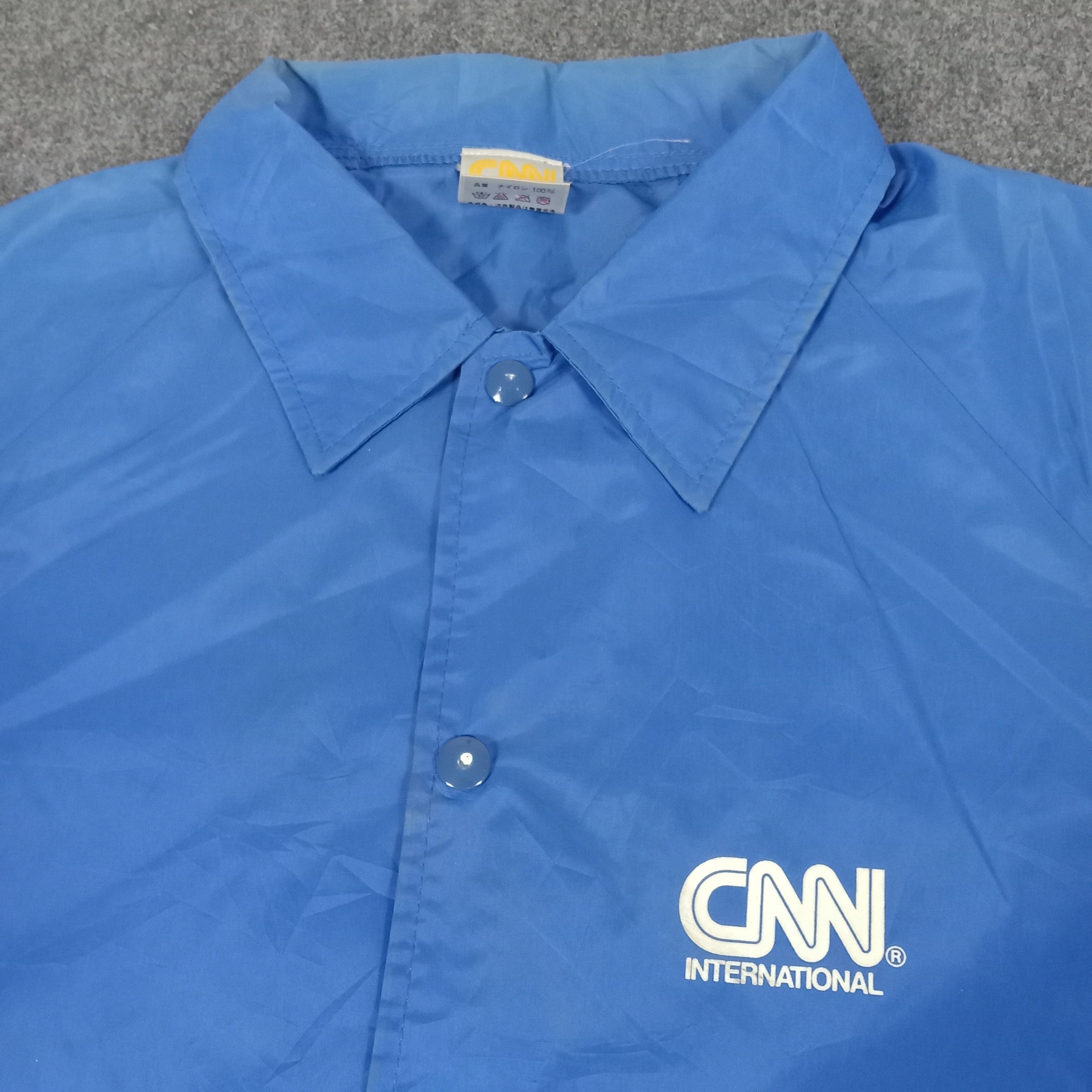 Other CNN International Media Company Windbreaker Jacket Size US L / EU 52-54 / 3 - 4 Thumbnail