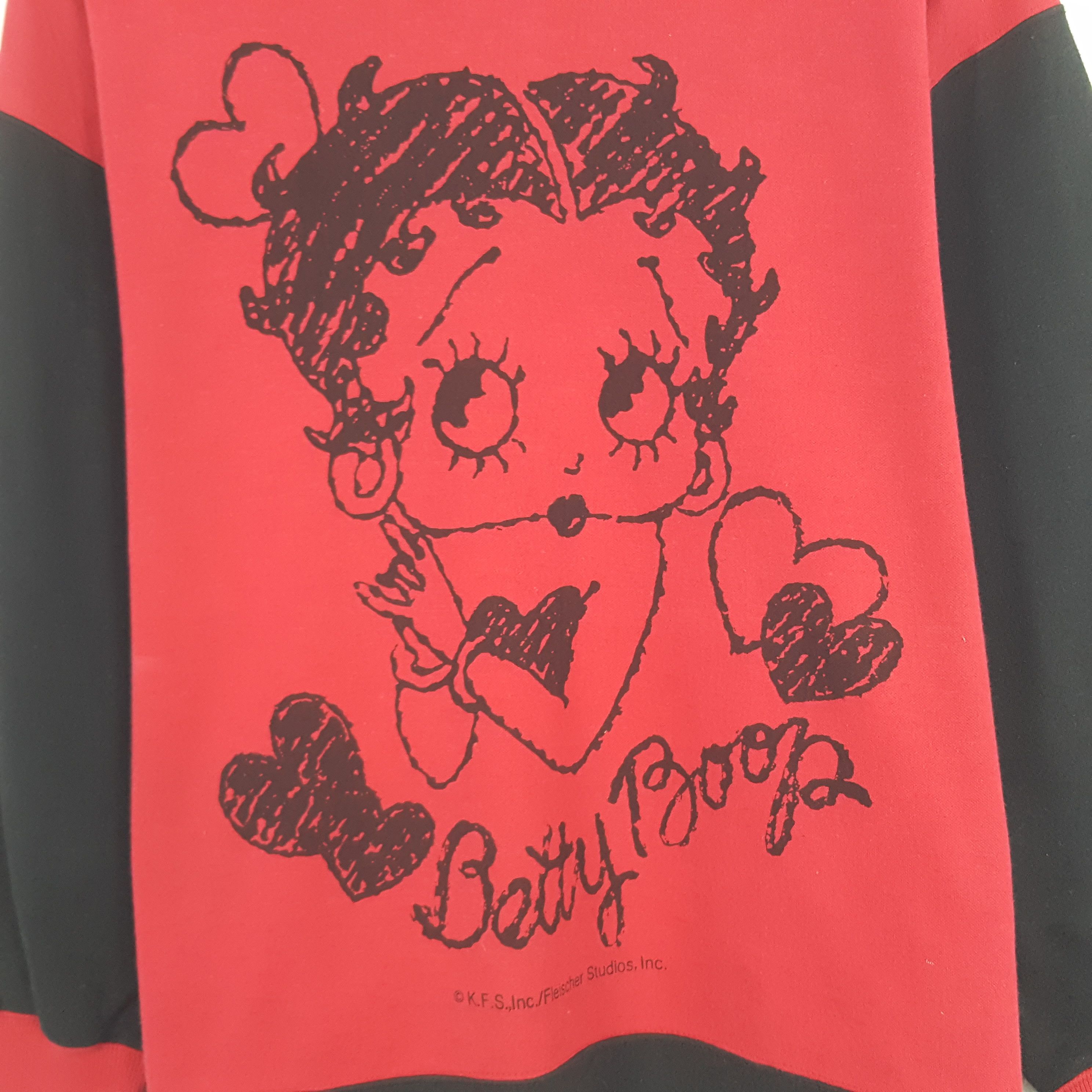 Vintage Vintage Betty Boop Sweatshirt Size US M / EU 48-50 / 2 - 2 Thumbnail