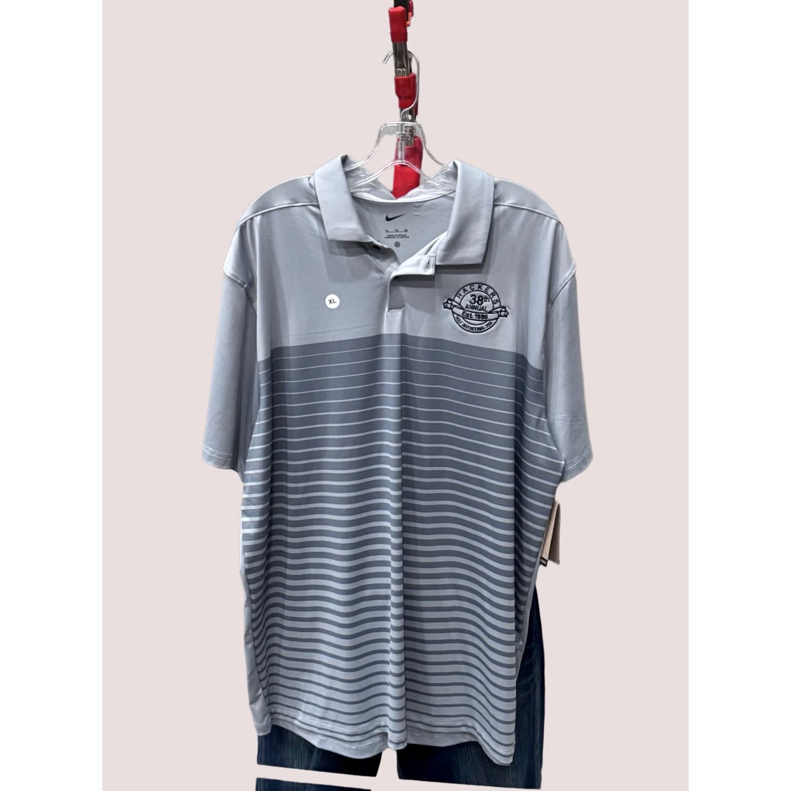 Nike Nike Hackers Golf Invitational 24 POLO SHIRT XL Men Multicolor Long Sleeve Polo Shirt Size US XL / EU 56 / 4 - 1 Thumbnail