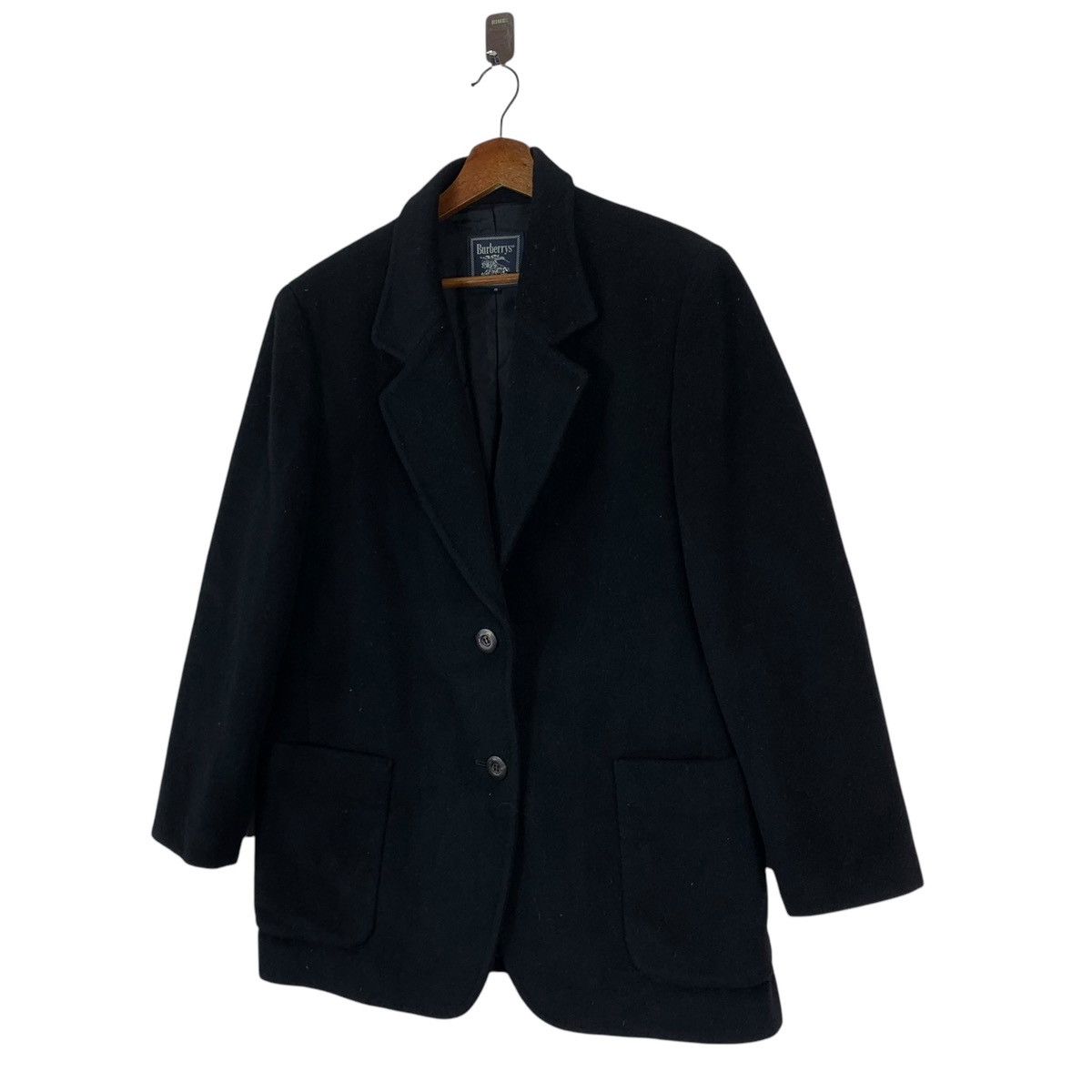 Burberry VINTAGE BURBERRYS OF LONDON DOUBLE BREASTED COAT WOOL Size US M / EU 48-50 / 2 - 2 Thumbnail