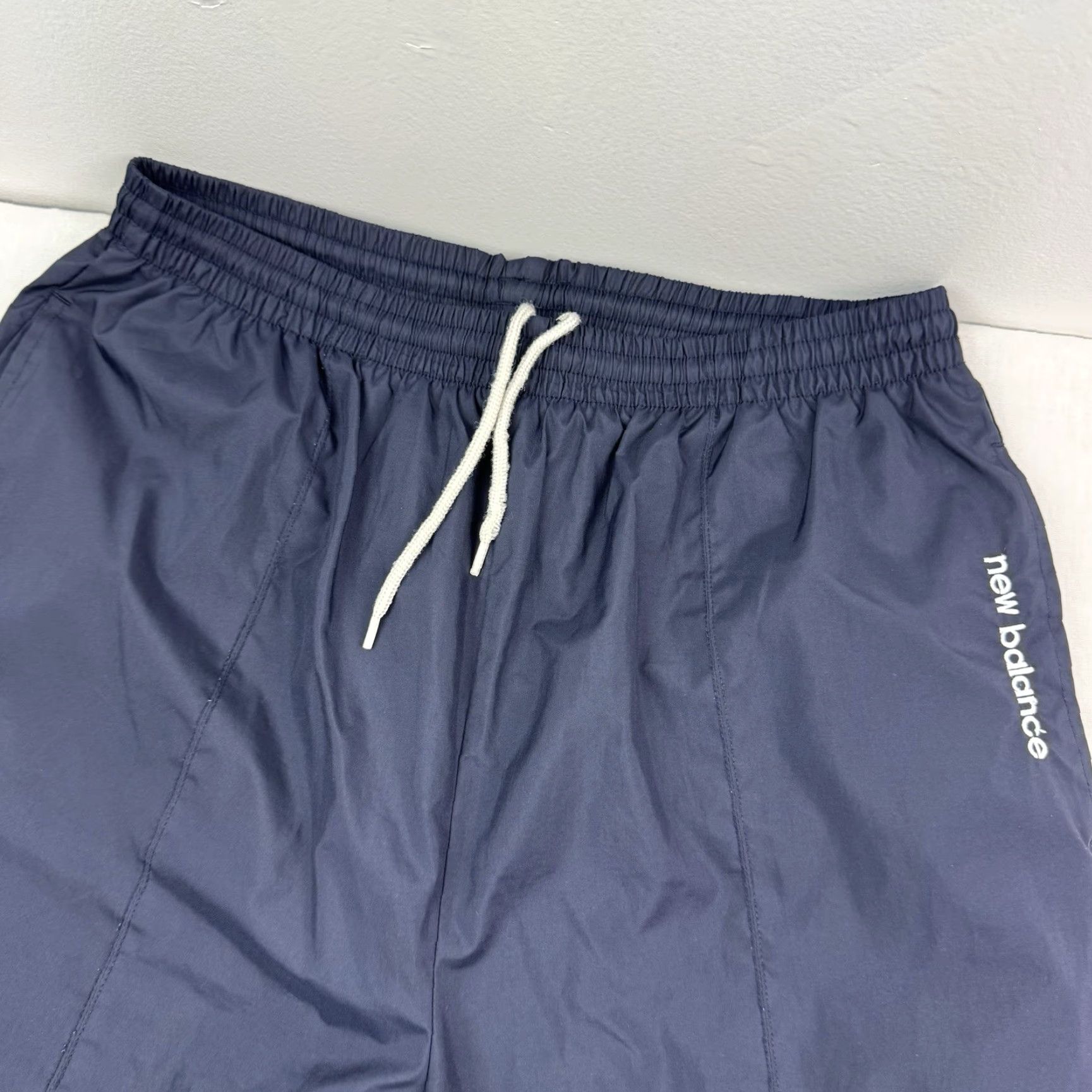 New Balance Vintage New Balance Track Pants Mens Large Blue 90s Hipster Grunge Baggy Elastic Waist Sports Size US 33 - 3 Thumbnail