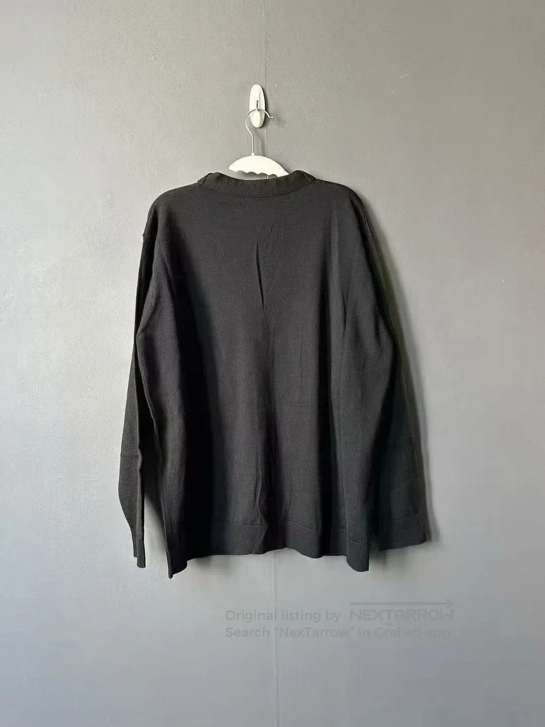Loewe Loewe Embroidered Logo Black Cardigan. Size US M / EU 48-50 / 2 - 2 Thumbnail