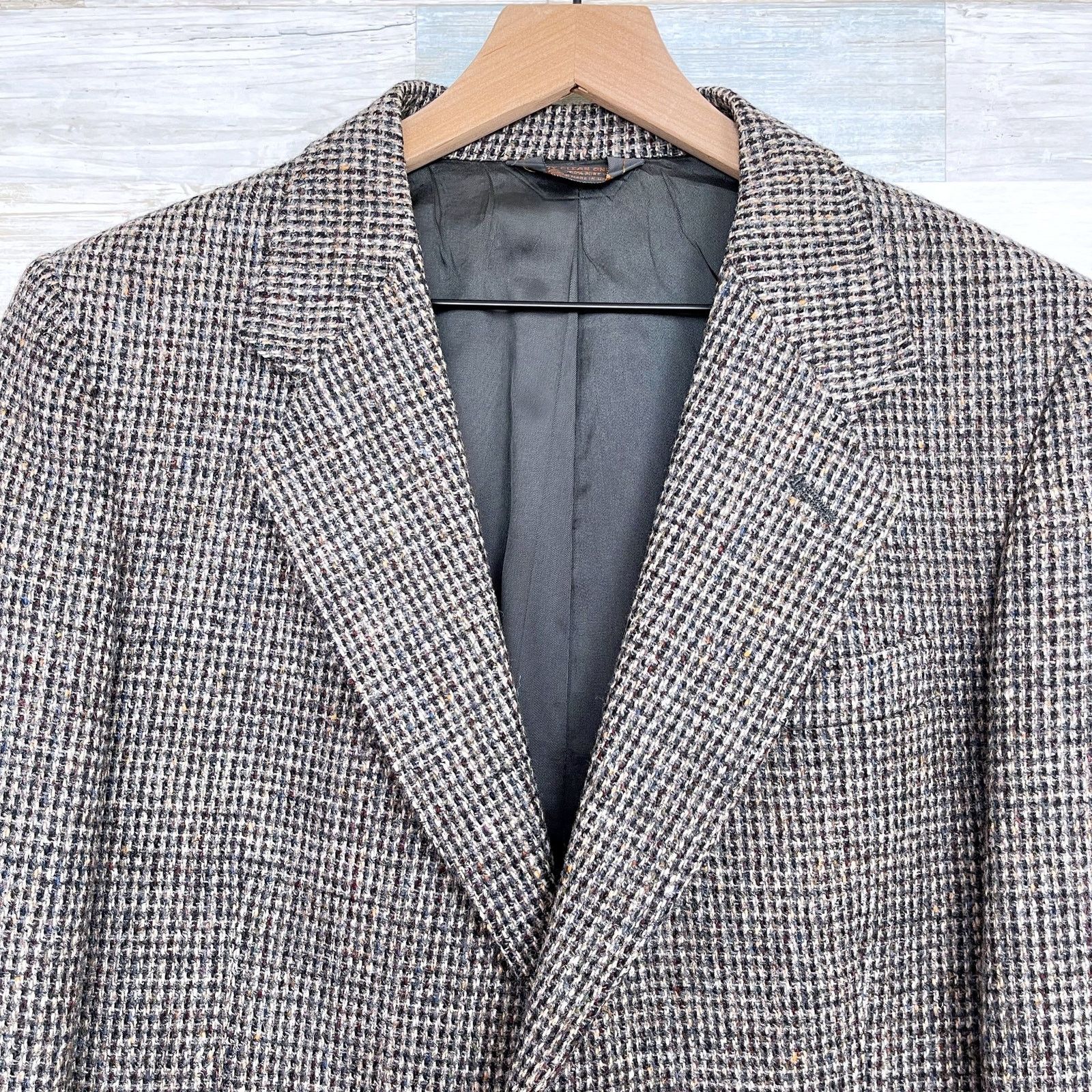 Harris Tweed Harris Tweed Scottish Wool Sport Coat Mens 40R Size 40R - 2 Thumbnail