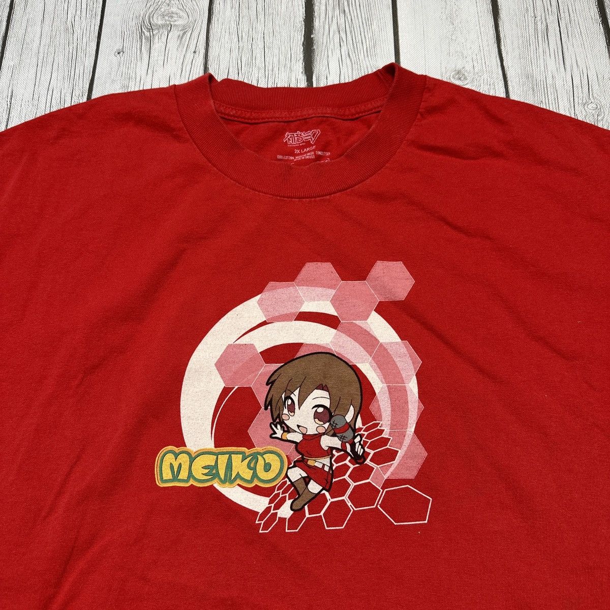 Japanese Brand Hatsune Miku Meiko tee Size US XXL / EU 58 / 5 - 3 Thumbnail