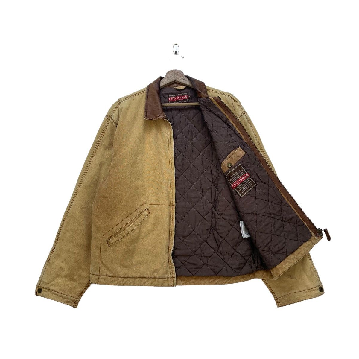 Carhartt 🔥Vintage Chevignon Detroit Duck Canvas Jacket Size US M / EU 48-50 / 2 - 2 Thumbnail