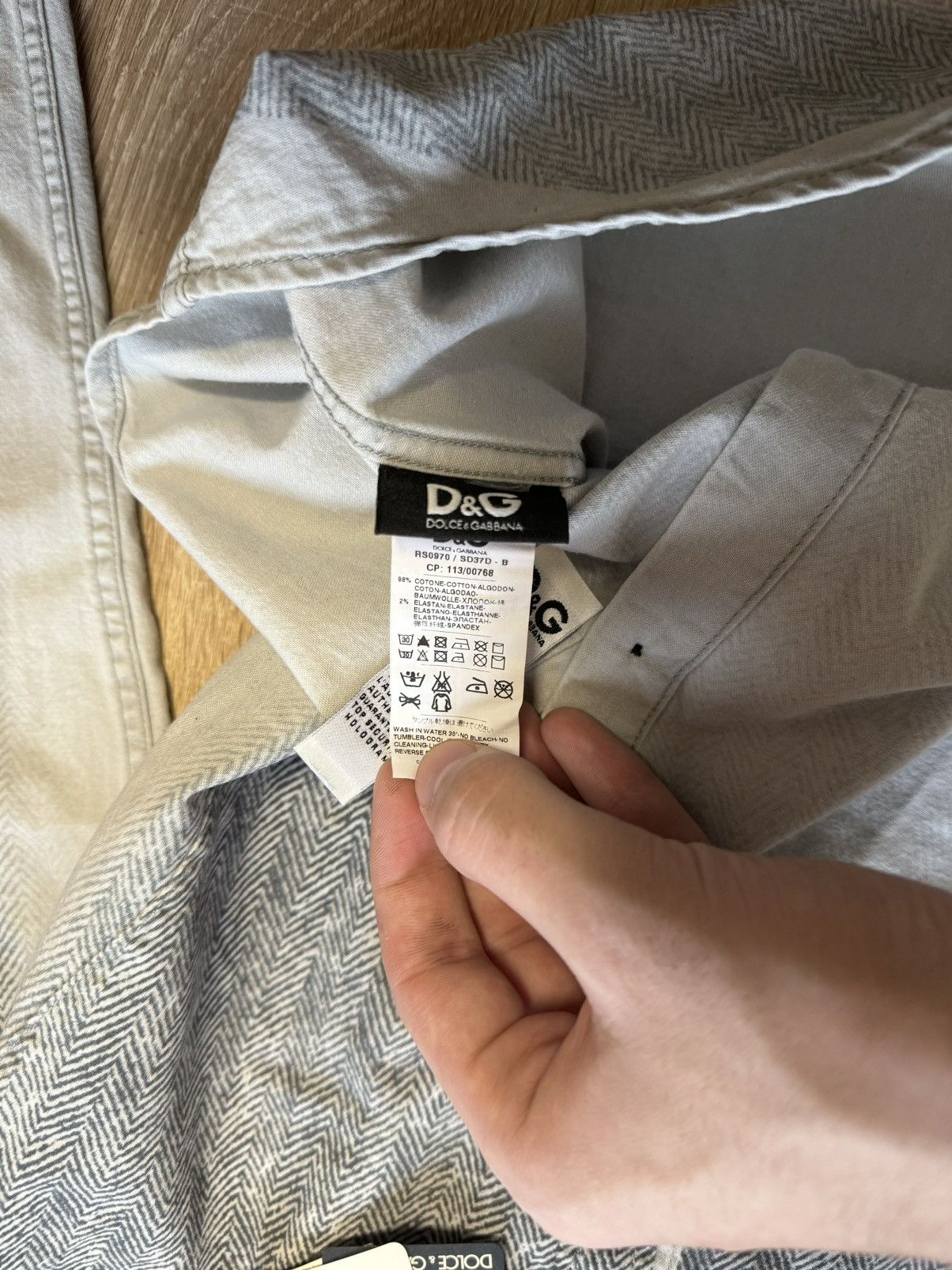 Dolce & Gabbana Dolce & Gabbana shirt Size US S / EU 44-46 / 1 - 9 Thumbnail