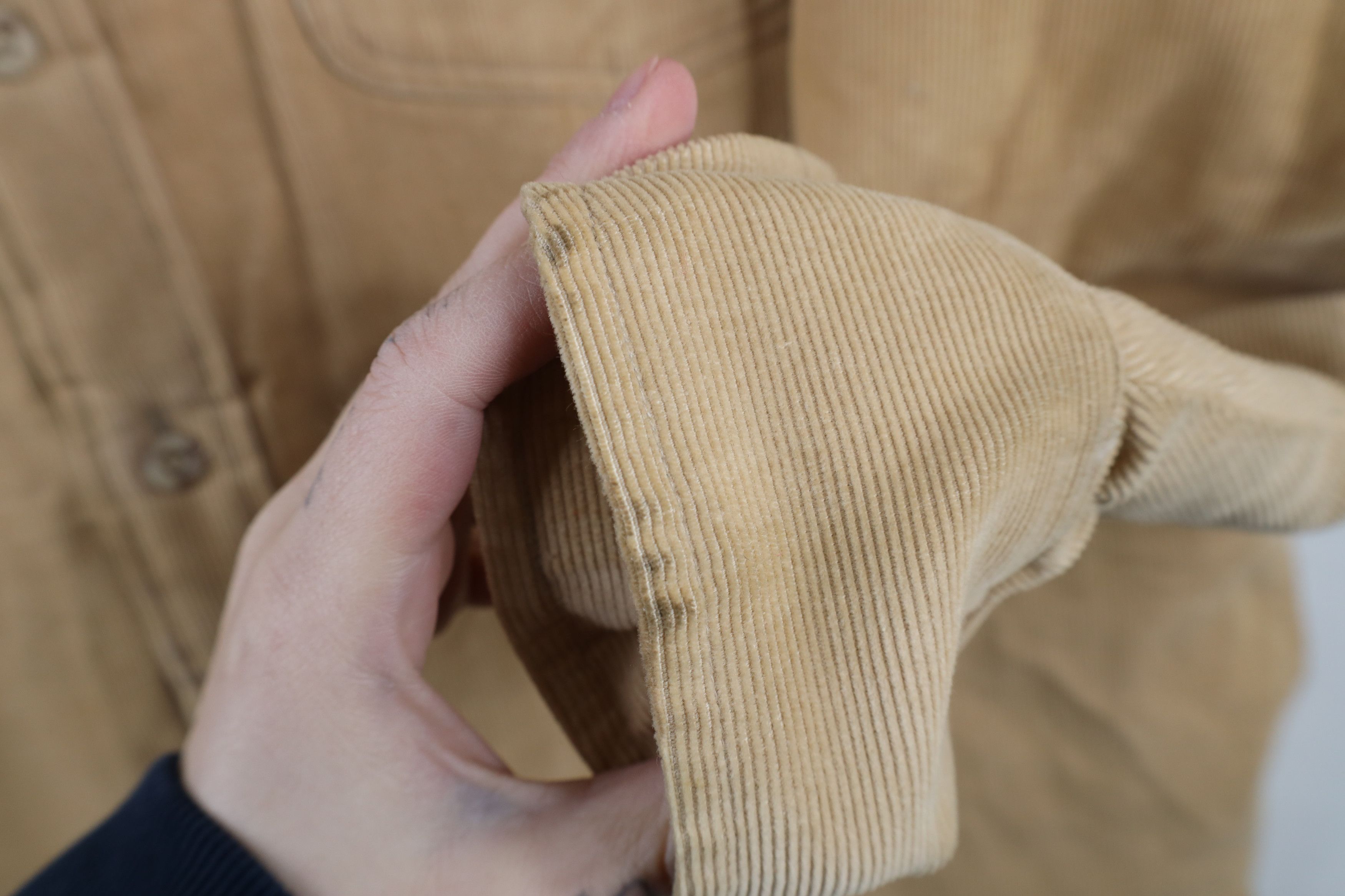 Vintage Vintage 70s Streetwear Corduroy Shirt Jacket Jac Shirt Size US L / EU 52-54 / 3 - 8 Thumbnail