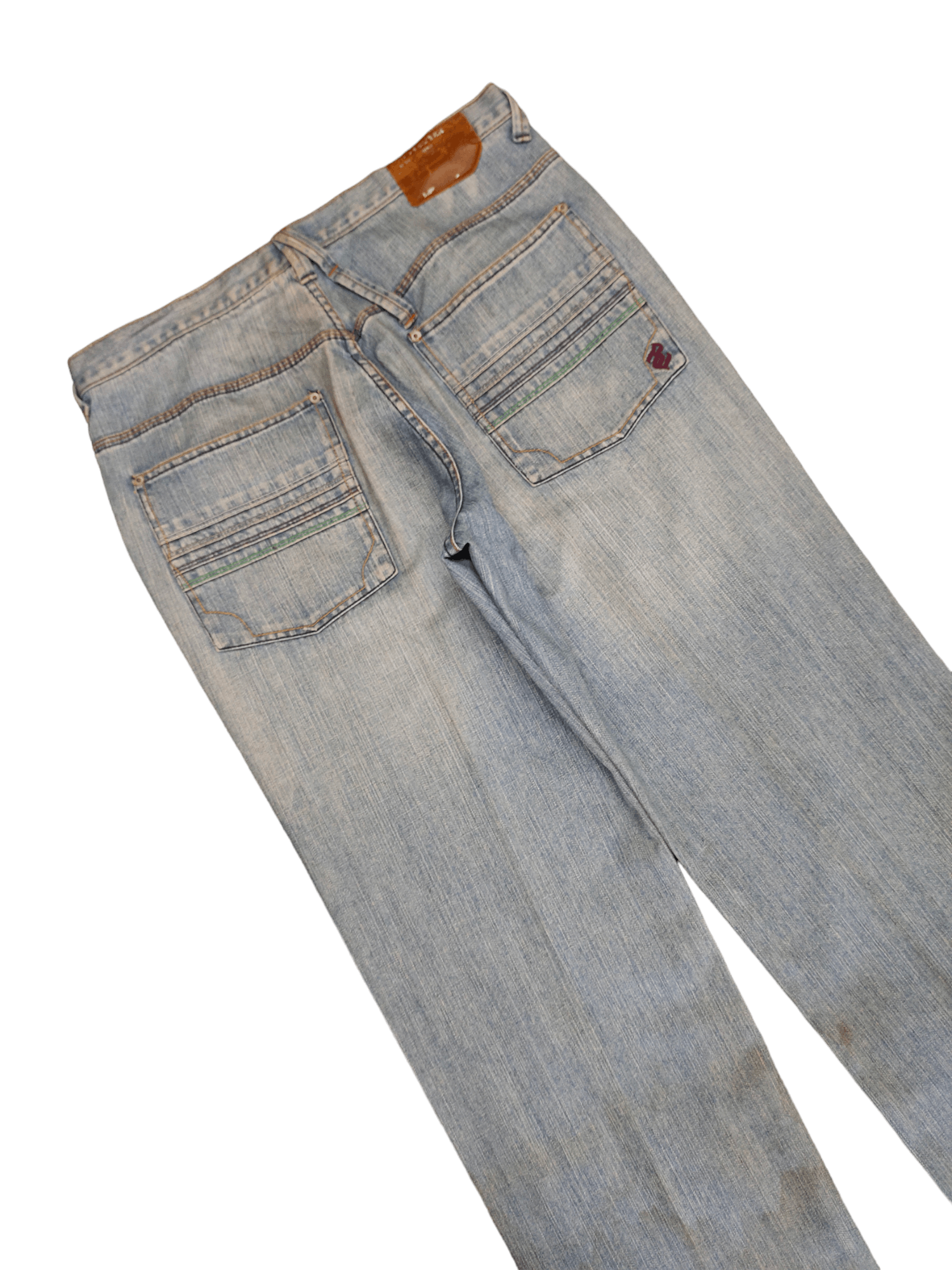 Rocawear Baggy Jeans Rocawear Wide Leg Jeans Y2k Jnco Streetwear Size US 36 / EU 52 - 6 Thumbnail