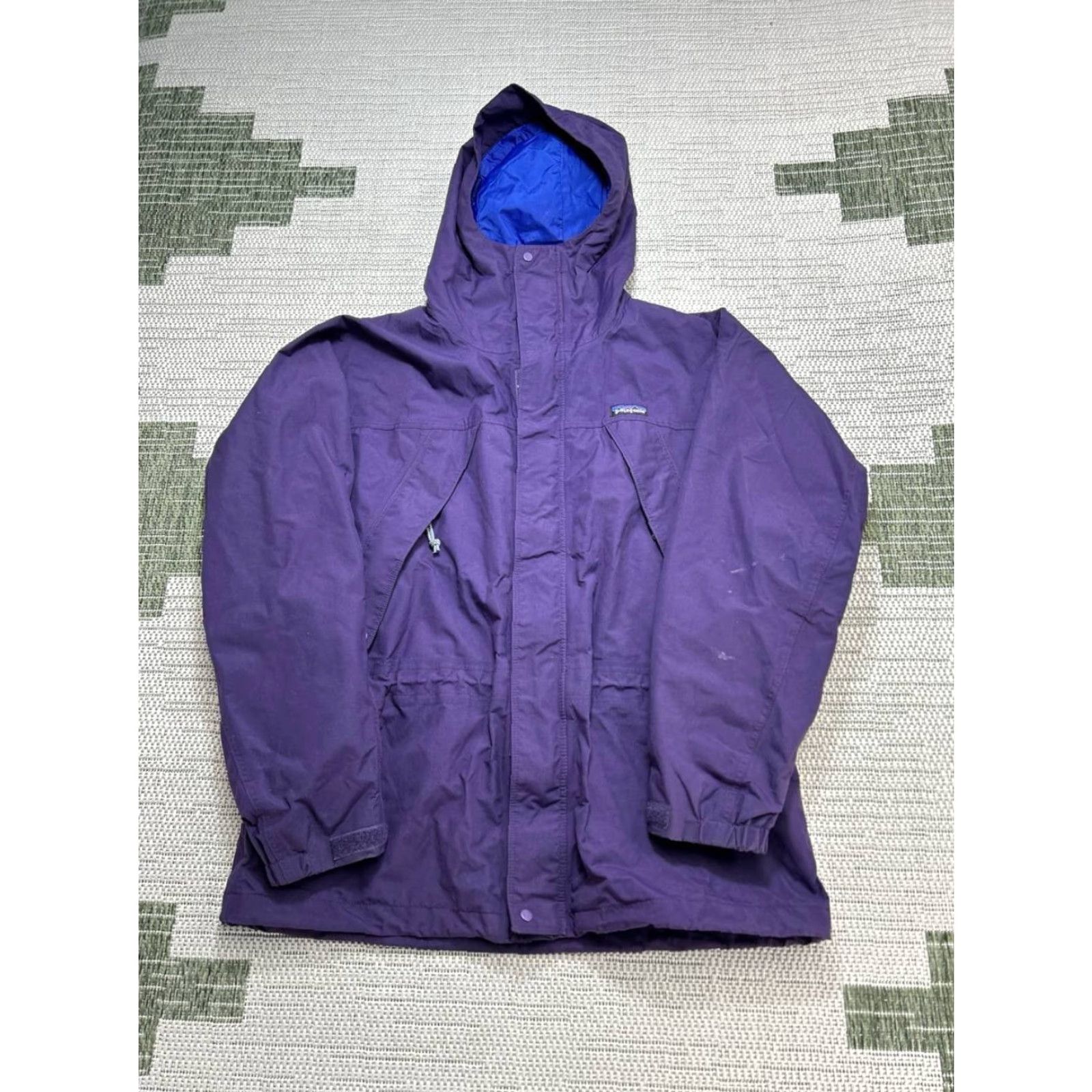 Patagonia VINTAGE Patagonia Jacket Womens M Purple Full Zip Parka Shirt Womens Size M / US 6-8 / IT 42-44 - 2 Thumbnail