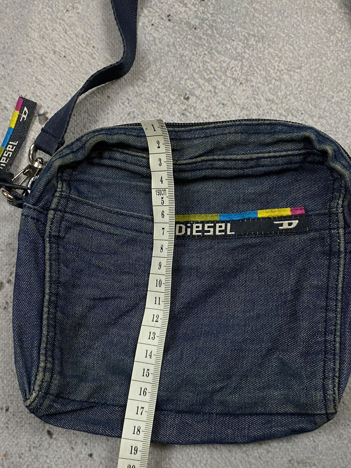 Diesel Diesel denim jeans 2000s 90s bag crossbody messenger bag Size ONE SIZE - 6 Thumbnail